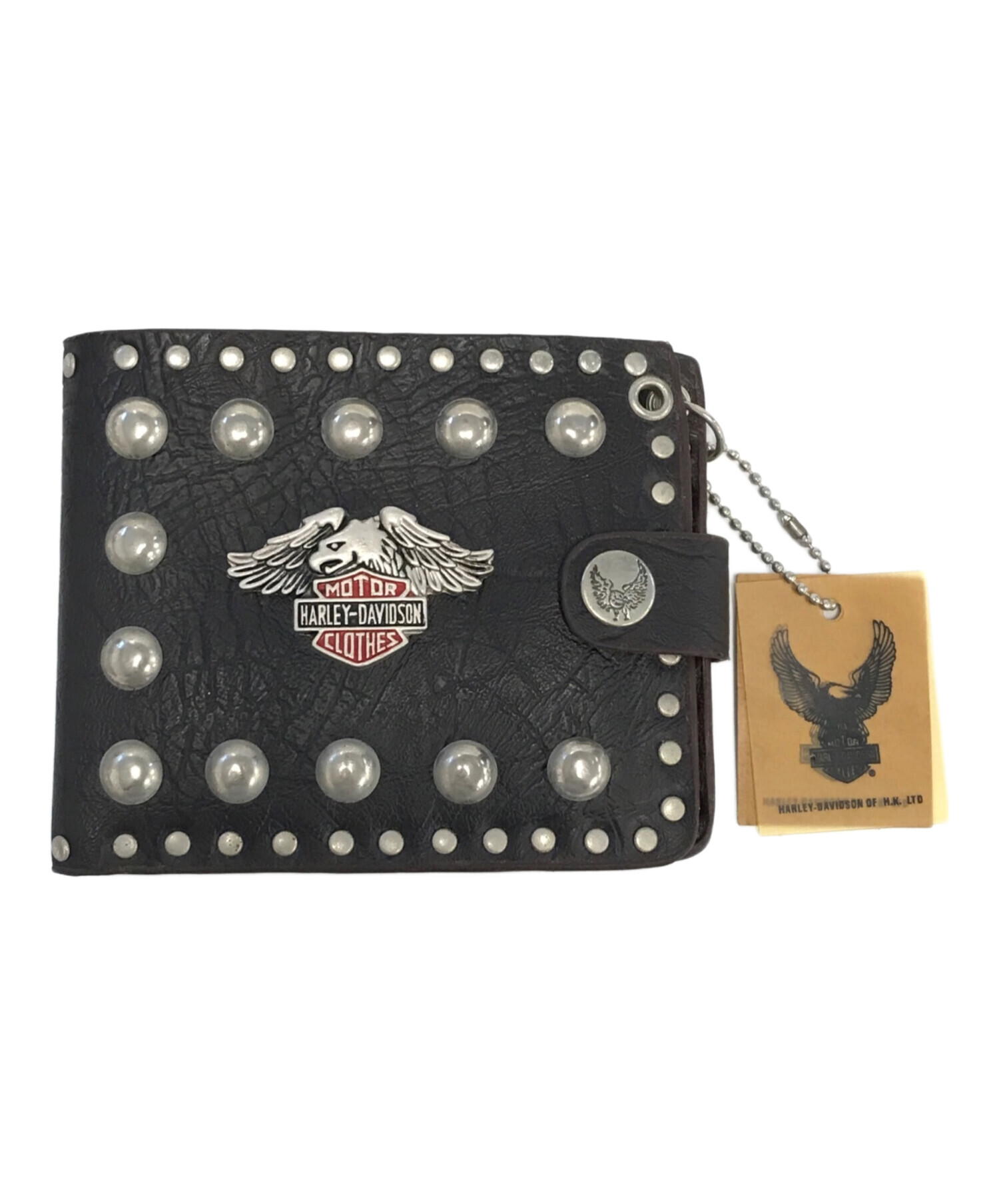 中古・古着通販】HARLEY-DAVIDSON (ハーレーダビッドソン) 2つ折り財布