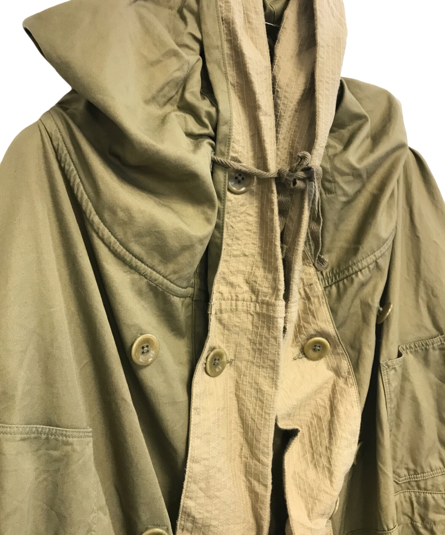 中古・古着通販】KAPITAL (キャピタル) リングコート カーキ サイズ:2