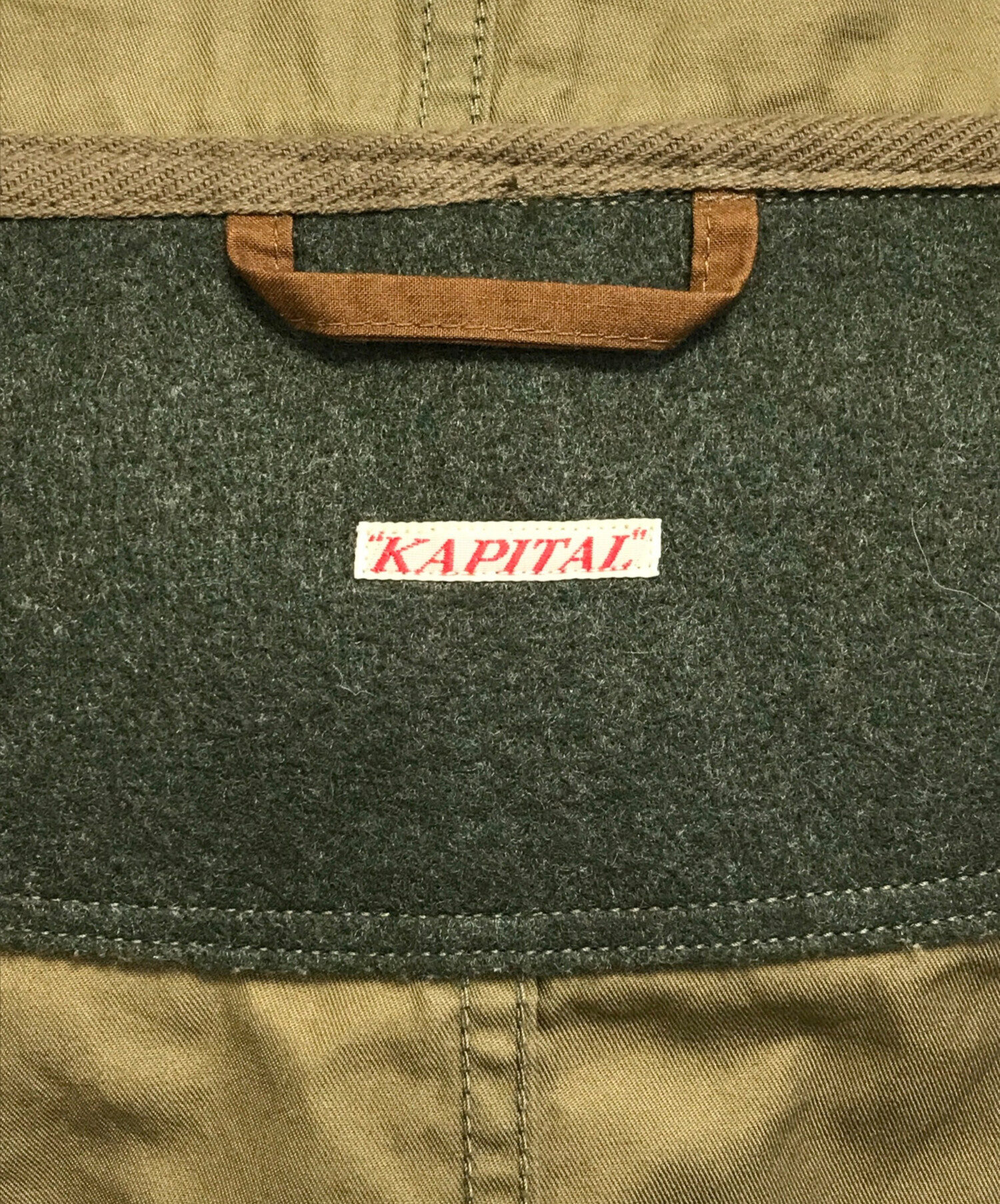 中古・古着通販】KAPITAL (キャピタル) リングコート カーキ サイズ:2