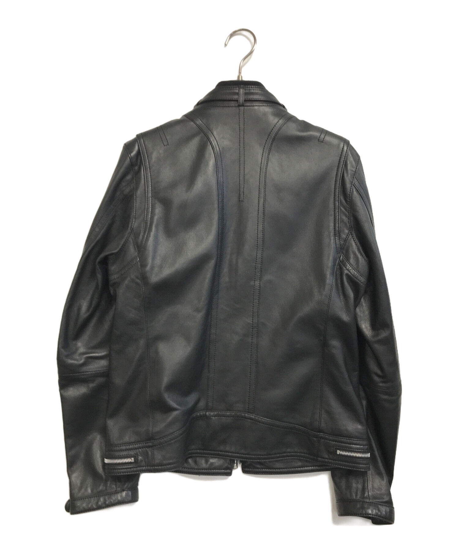 中古・古着通販】LOVELESS (ラブレス) レザージャケット ブラック