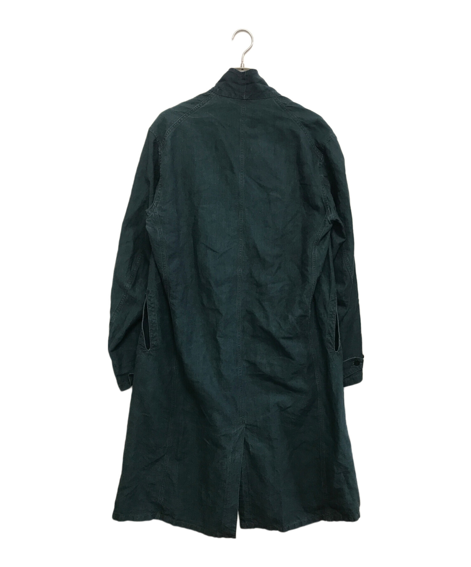 中古・古着通販】OUTIL (ウティ) リネンコート グリーン サイズ:2