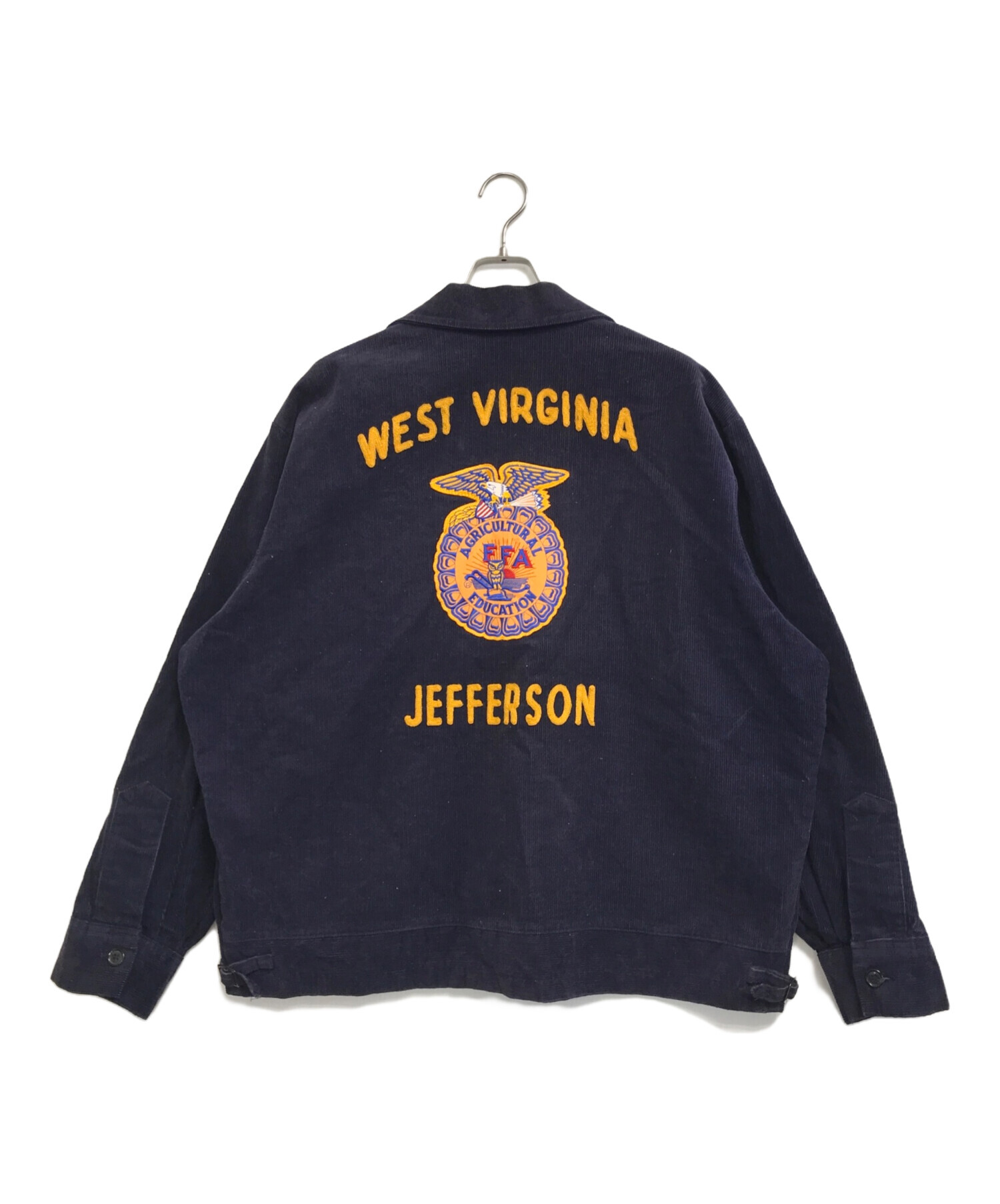 中古・古着通販】VINTAGE (ヴィンテージ) FFAジャケット ネイビー