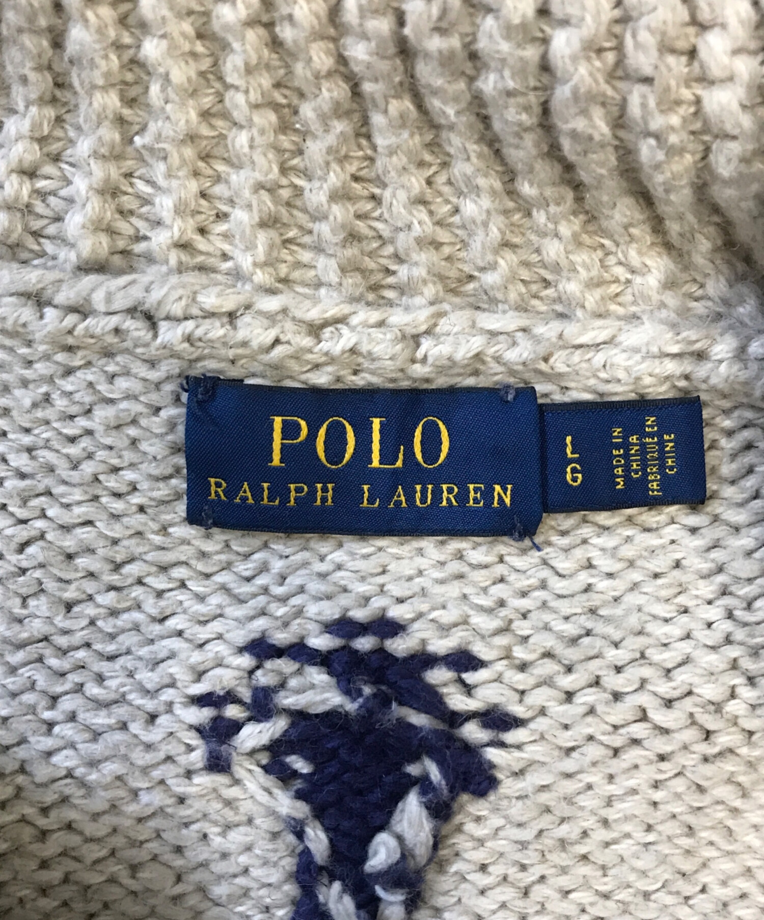 中古・古着通販】POLO RALPH LAUREN (ポロ・ラルフローレン) ジップ