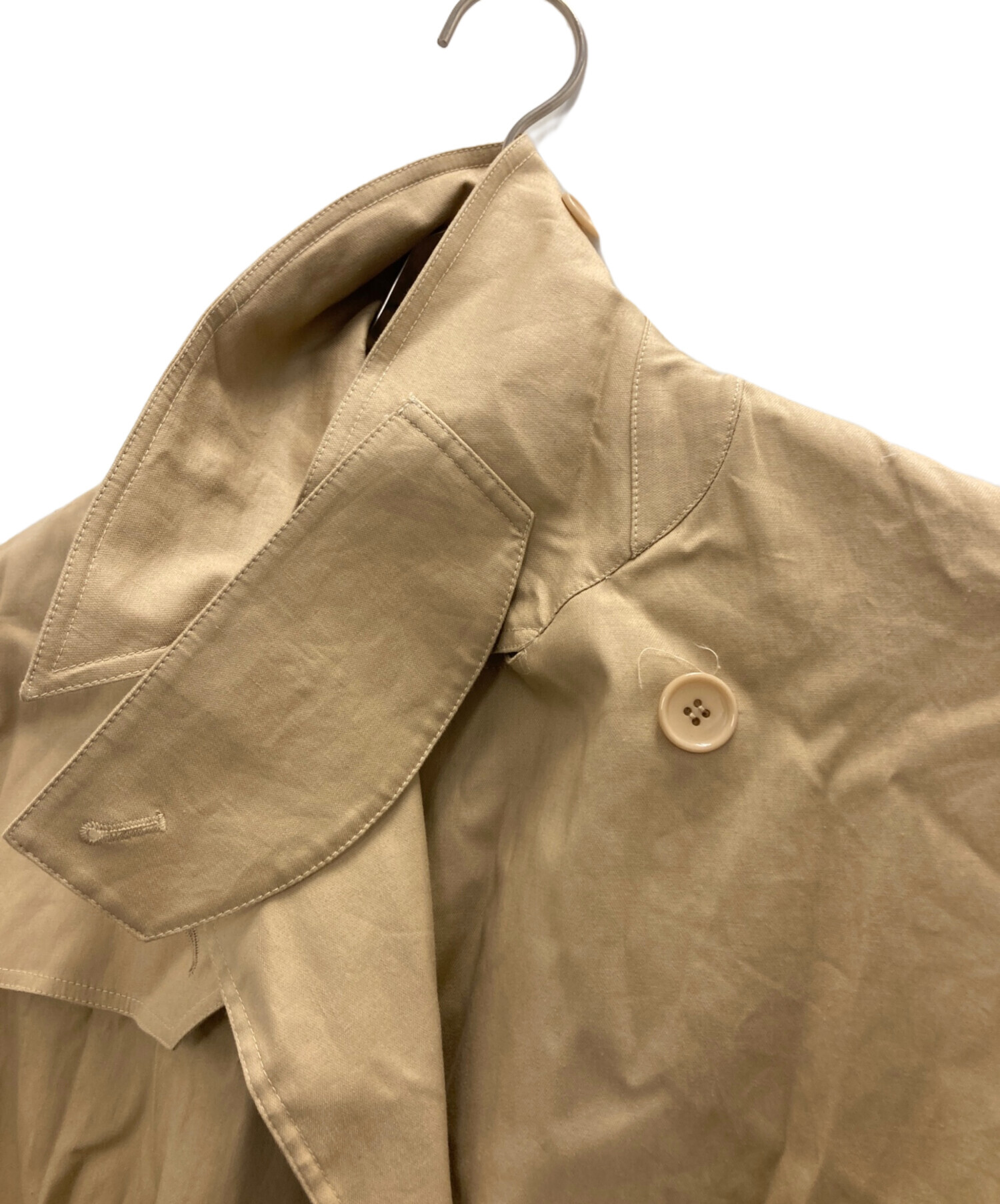 中古・古着通販】Barbour (バブアー) トレンチコート ベージュ サイズ