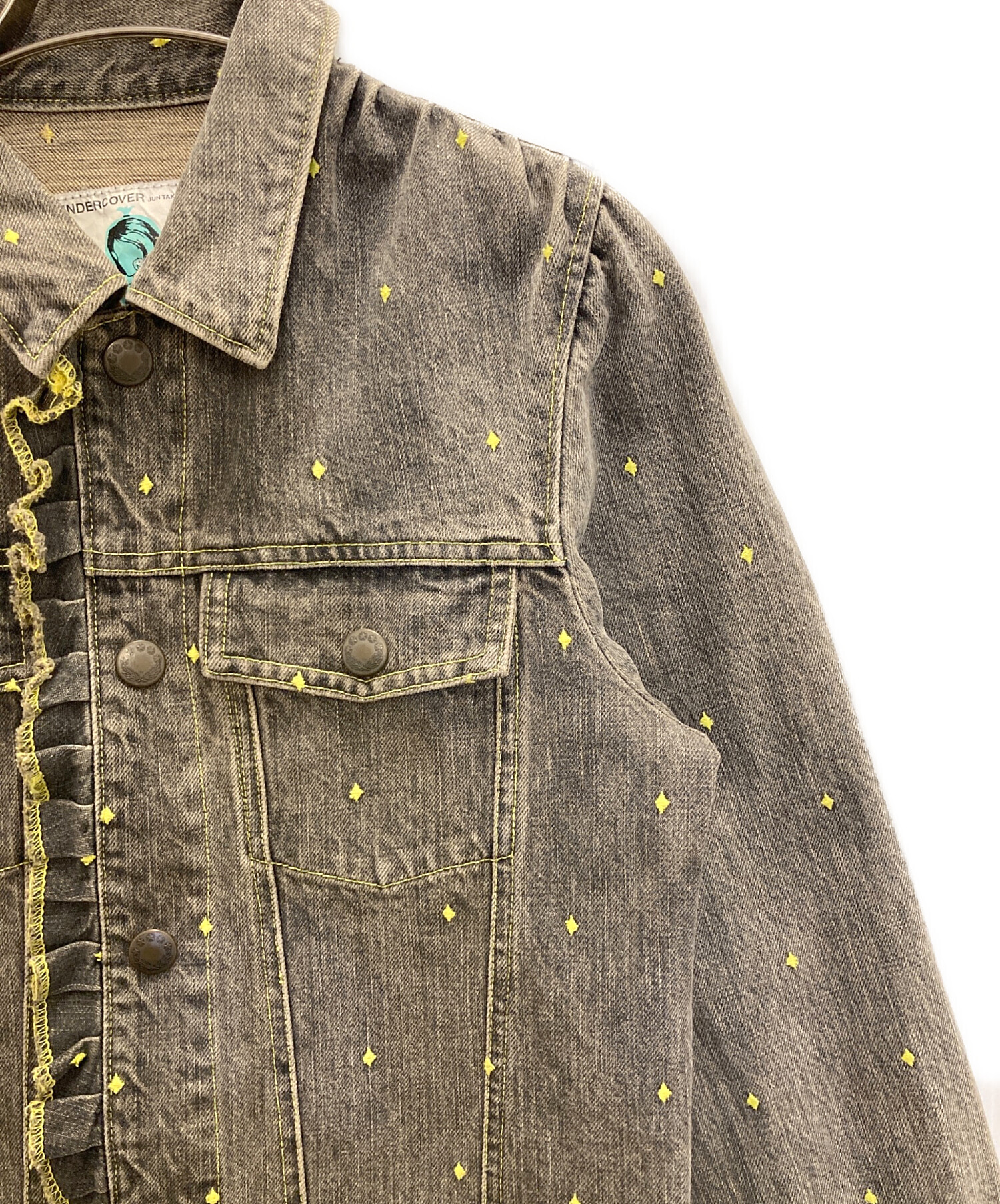 中古・古着通販】UNDERCOVER (アンダーカバー) アーカイブフリル刺繍