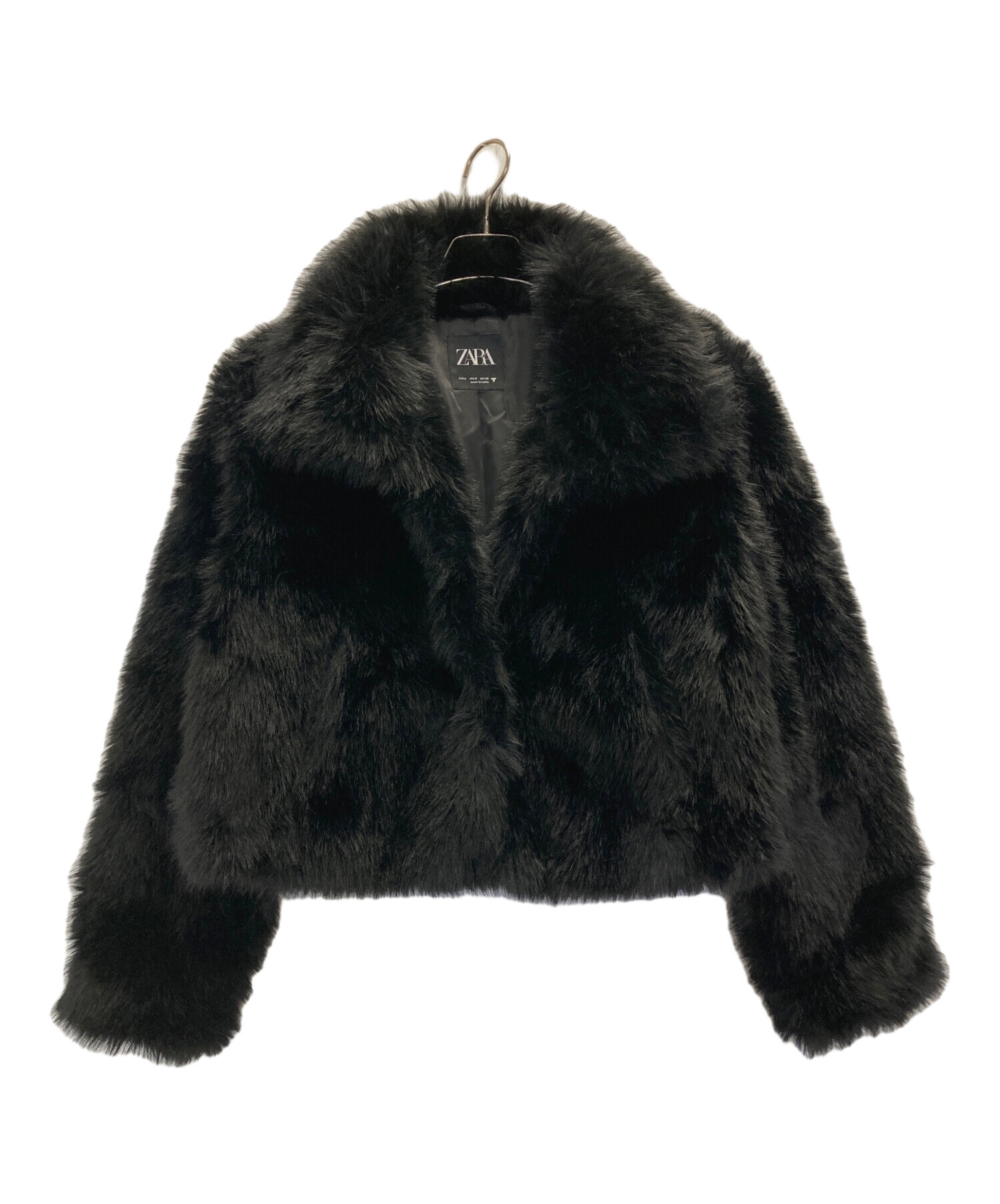 中古・古着通販】ZARA (ザラ) スタンドカラーFファージャケット