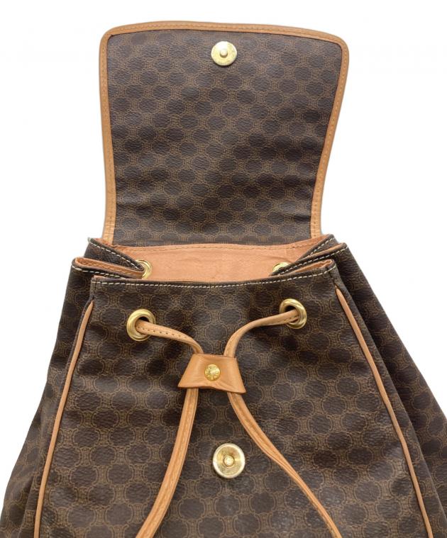 中古・古着通販】CELINE (セリーヌ) マカダムリュック ブラウン