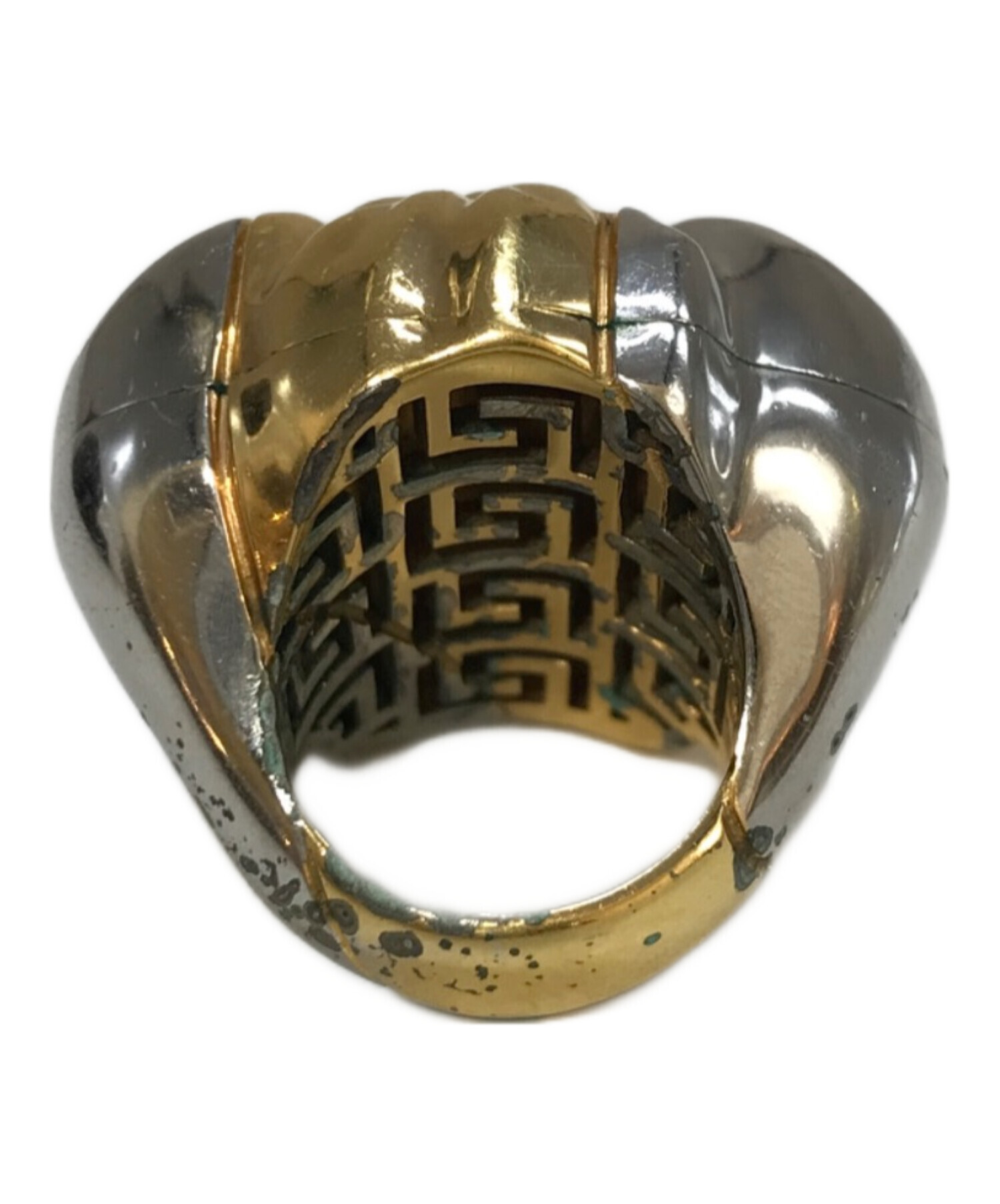 中古・古着通販】VERSACE (ヴェルサーチ) メデューサリング シルバー