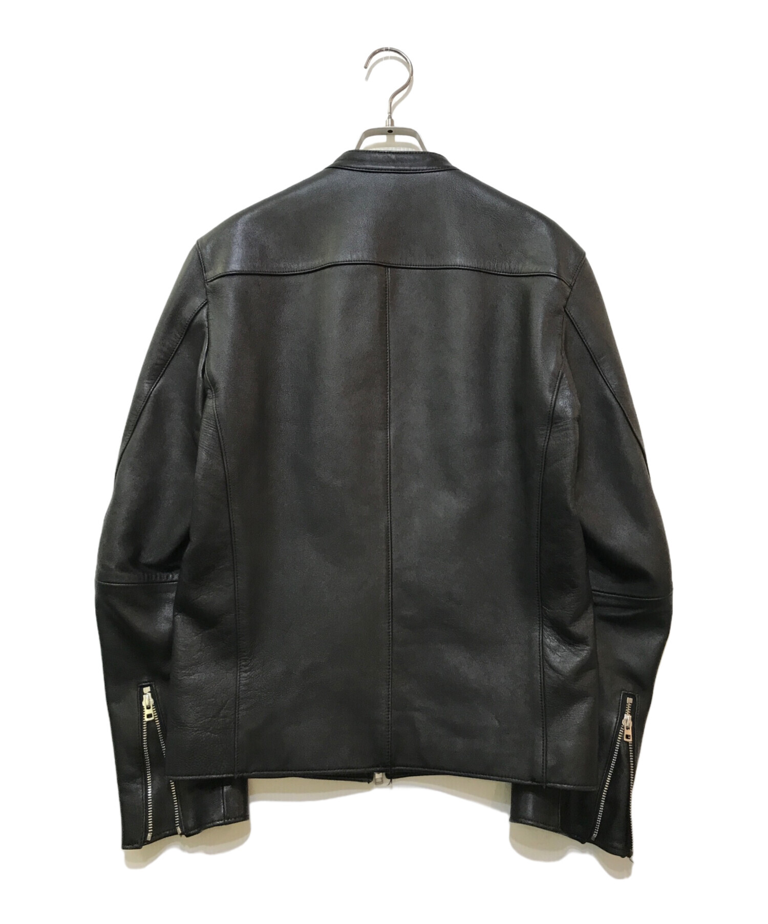 中古・古着通販】LIDnM (リドム) ラムレザーシングルライダース