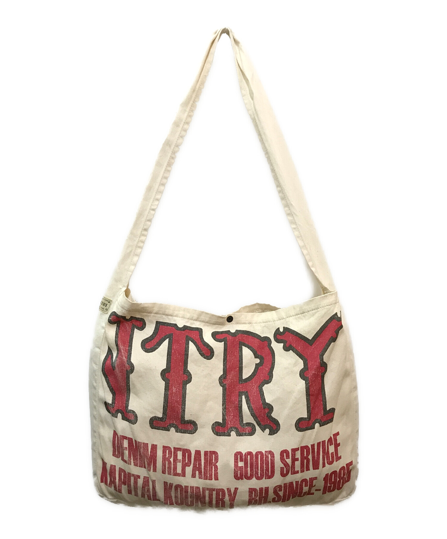 中古・古着通販】KAPITAL (キャピタル) ニュースペーパーバッグ