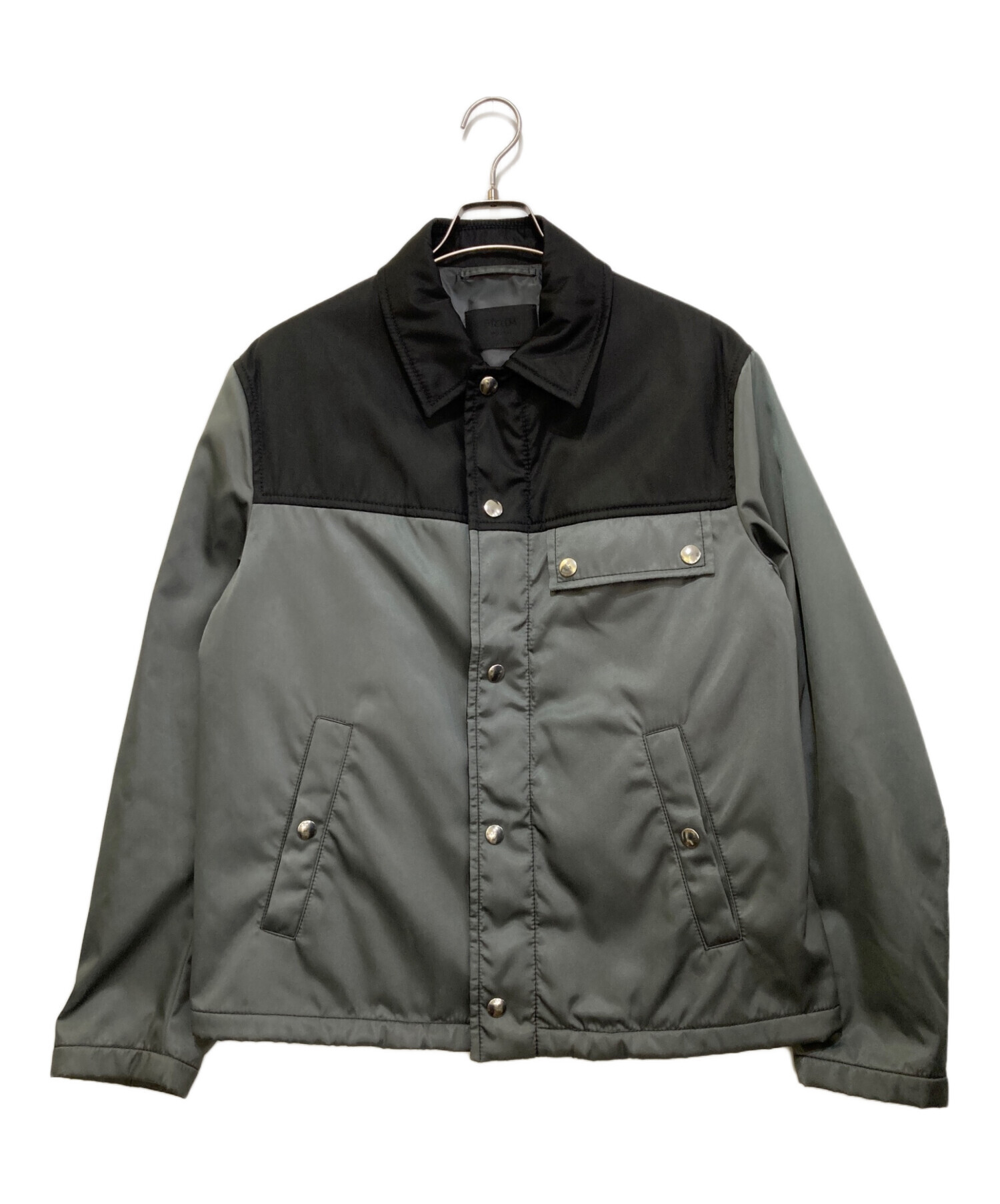 中古・古着通販】PRADA (プラダ) ナイロン中綿コーチジャケット
