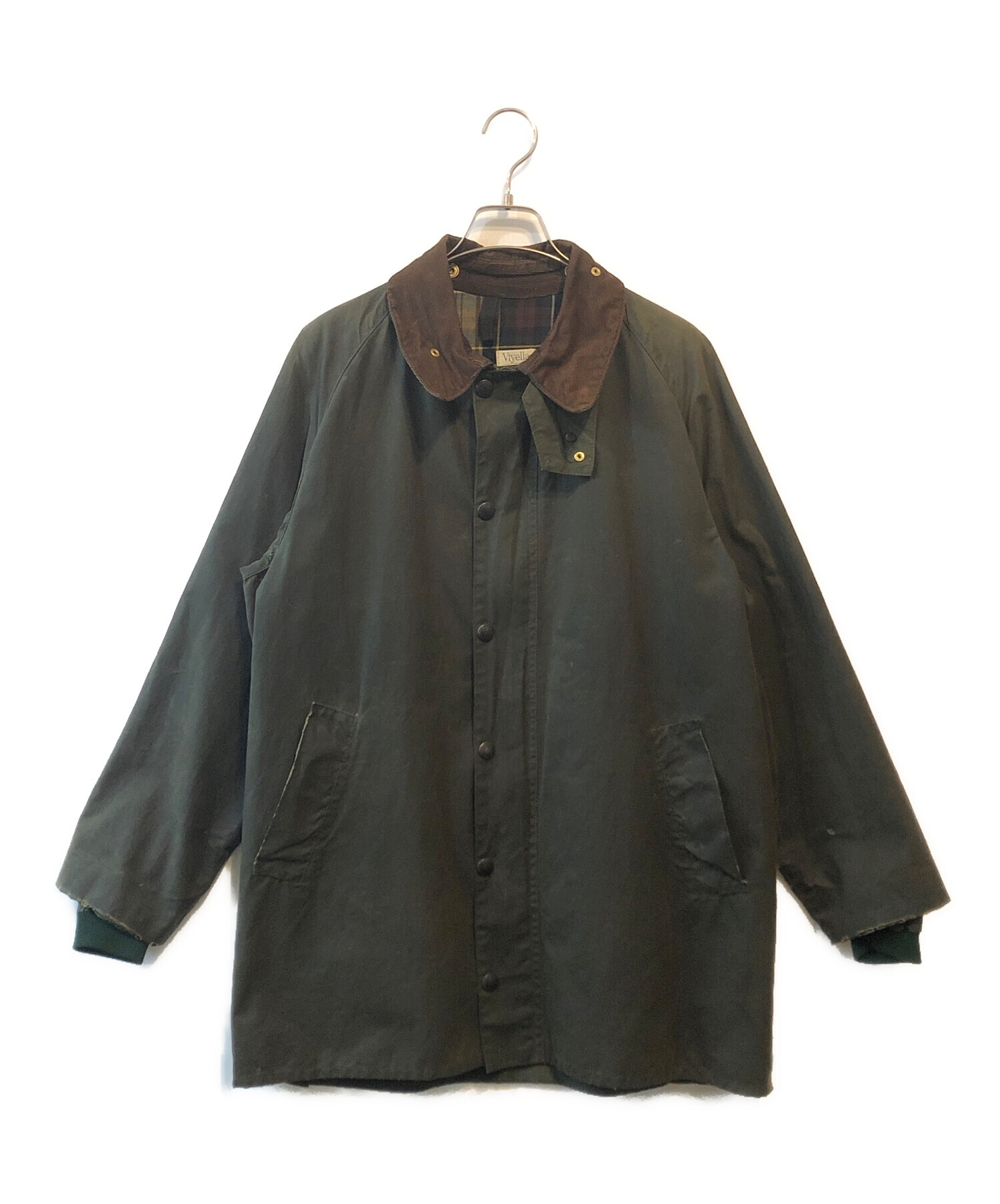 中古・古着通販】Barbour (バブアー) オイルドジャケット グリーン