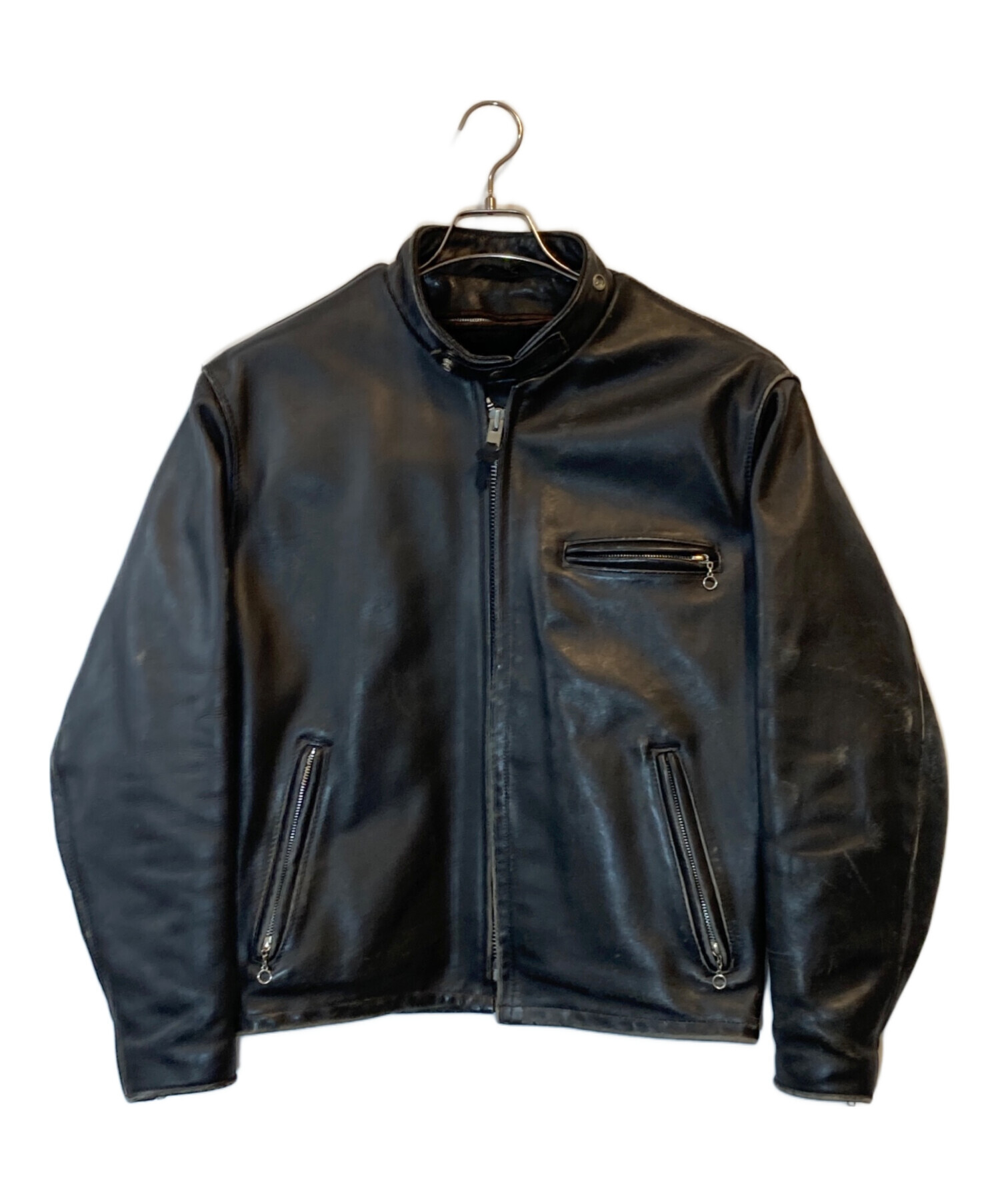 中古・古着通販】Schott (ショット) ライナー付シングルライダース