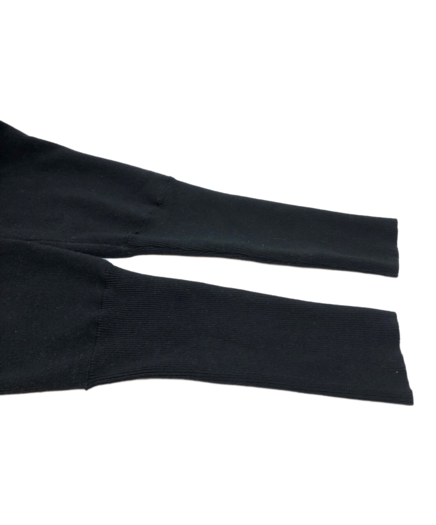 中古・古着通販】Bibiy. (ビビィ) パフスリーブニット ブラック サイズ