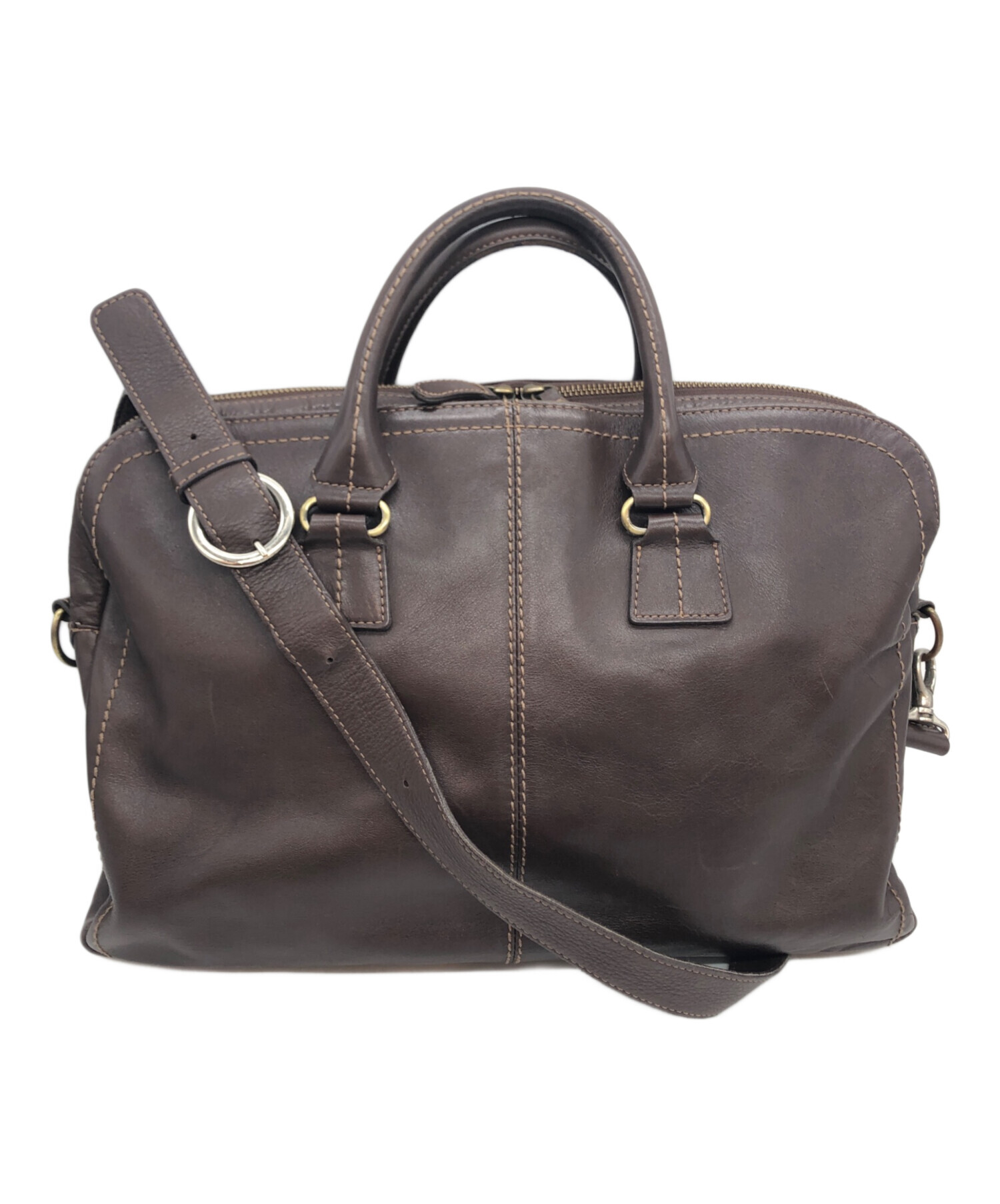 中古・古着通販】土屋鞄 (ツチヤカバン) レザー2WAYショルダーバッグ