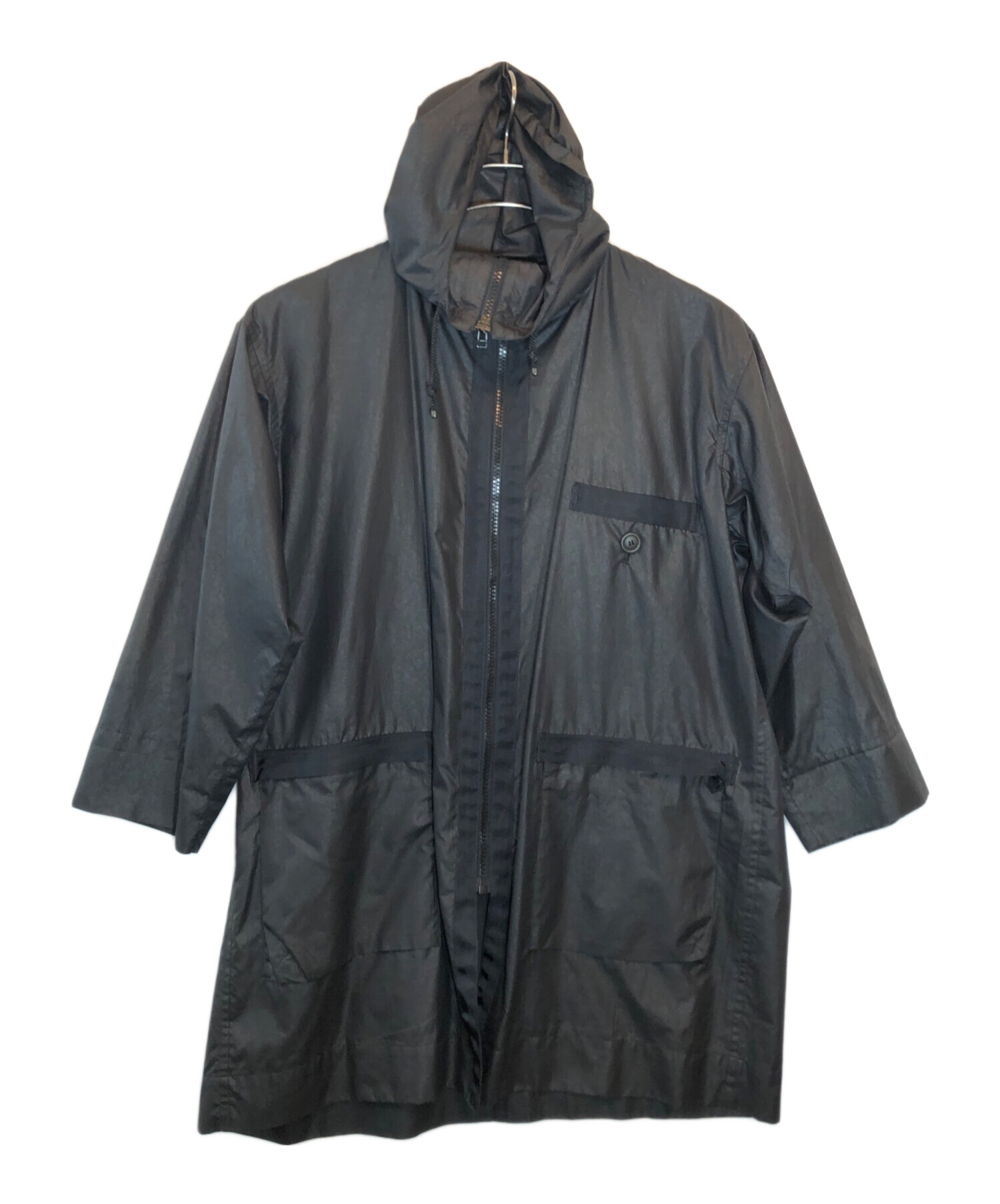 中古・古着通販】ISSEY MIYAKE (イッセイミヤケ) ZIP UP WIND COAT
