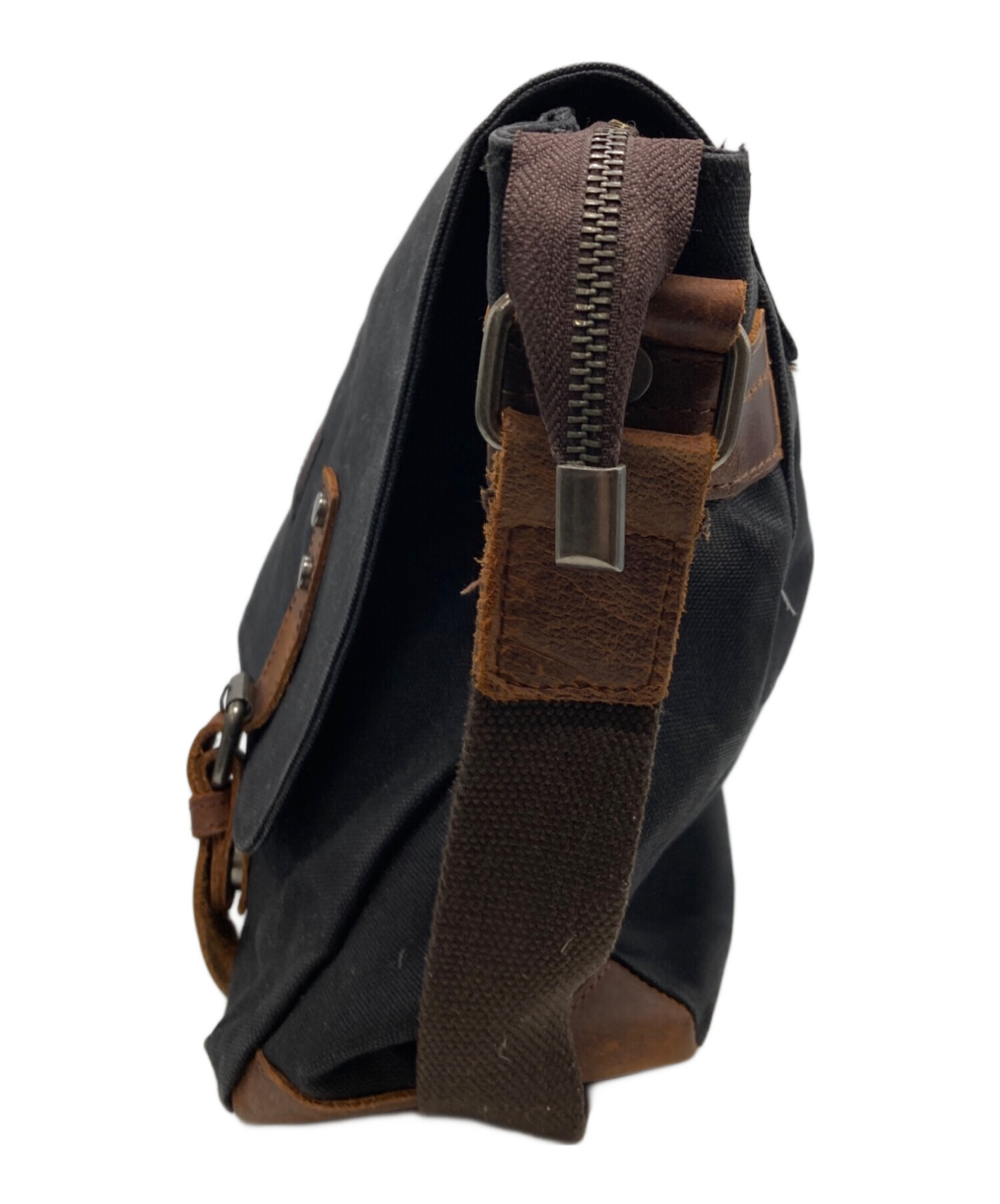 中古・古着通販】RRL (ダブルアールエル) キャンバスショルダーバッグ