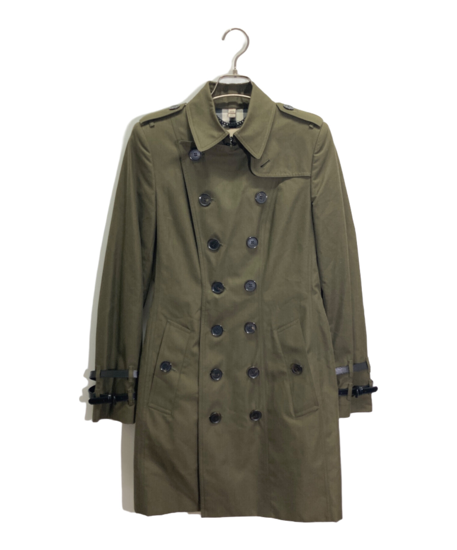 中古・古着通販】BURBERRY (バーバリー) トレンチコート オリーブ