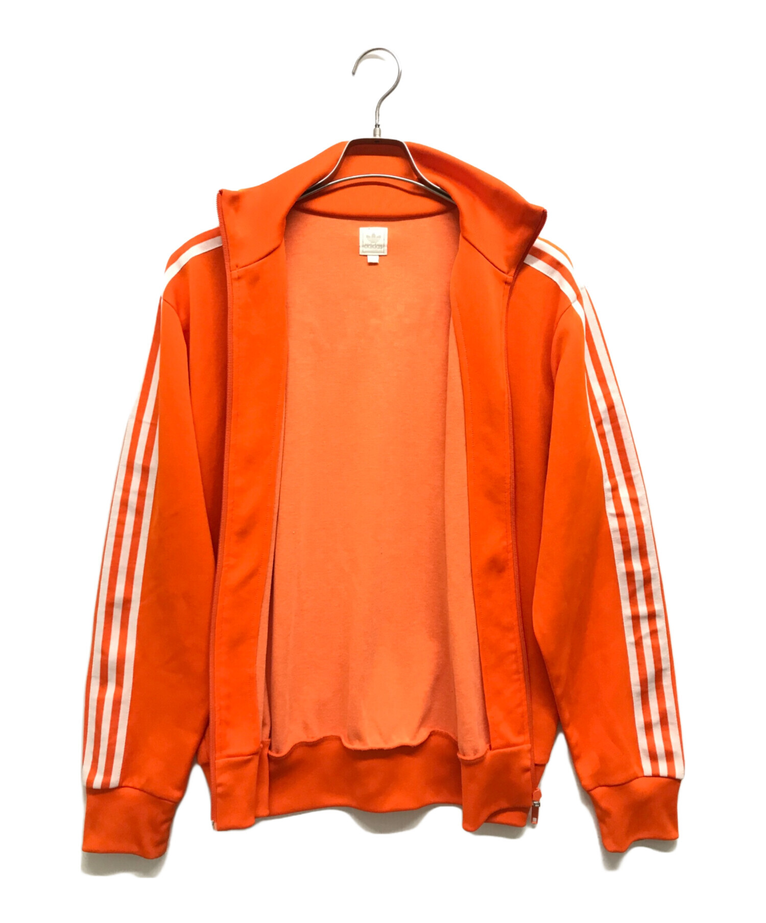 中古・古着通販】adidas (アディダス) トラックジャケット オレンジ