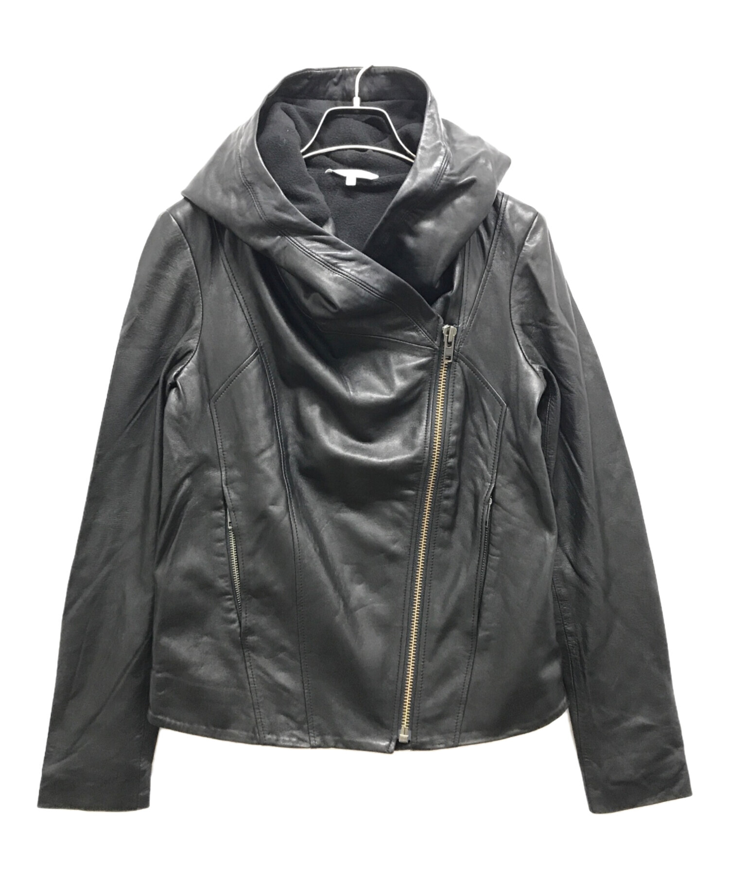中古・古着通販】HELMUT LANG (ヘルムートラング) フードレザー