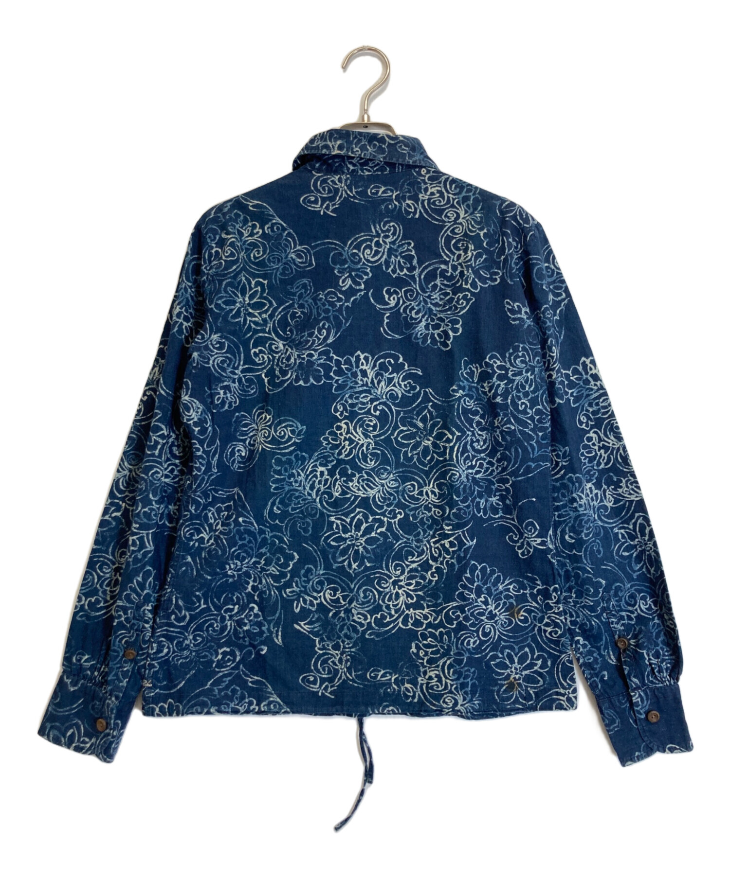 中古・古着通販】45rpm (45アールピーエム) インディゴ染め総柄