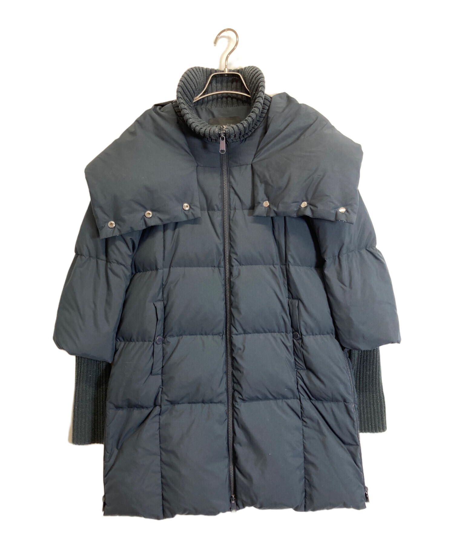 中古・古着通販】MAX&Co. (マックスアンドコー) ダウンコート ネイビー