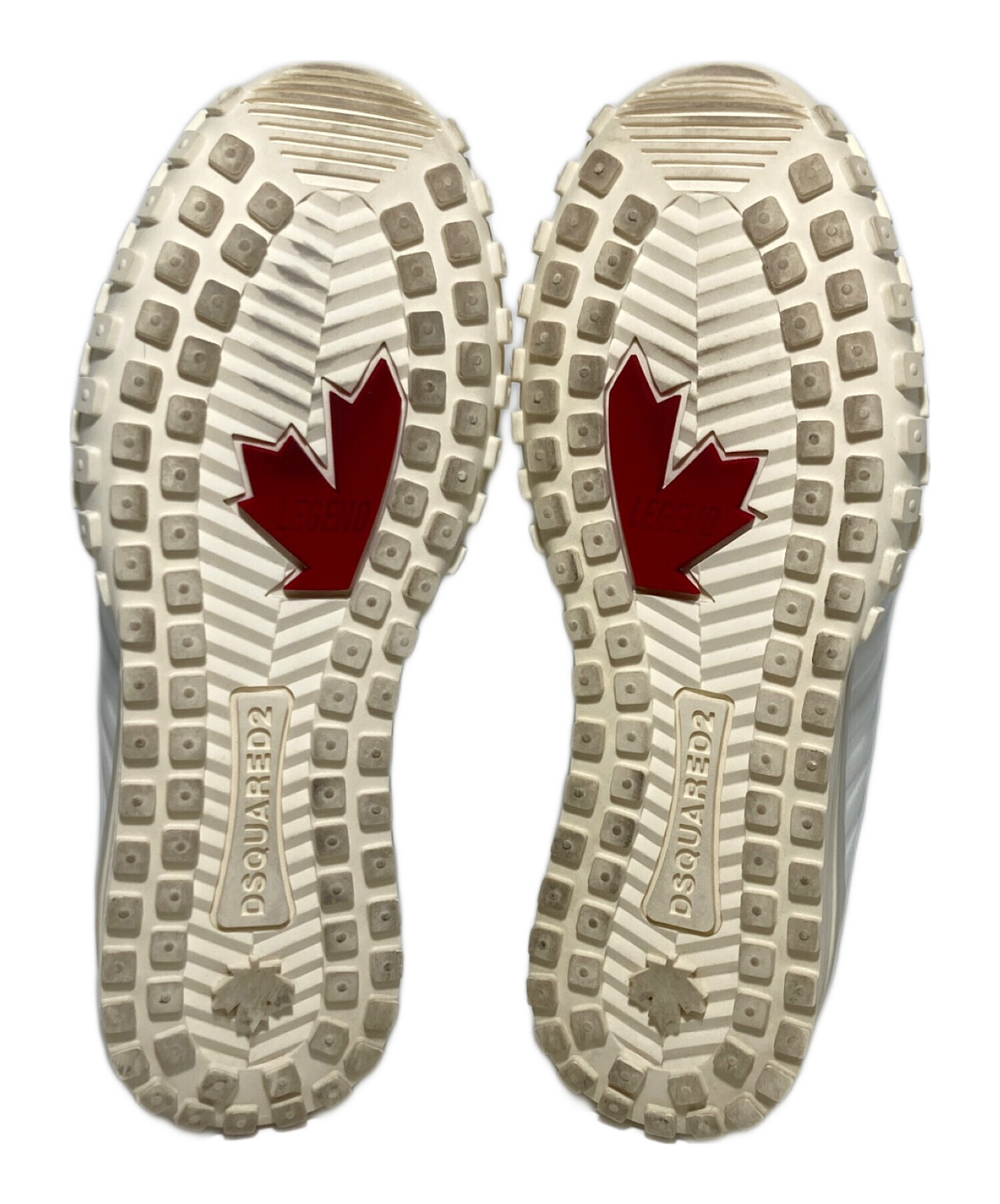 中古・古着通販】DSQUARED2 (ディースクエアード) スニーカー ホワイト