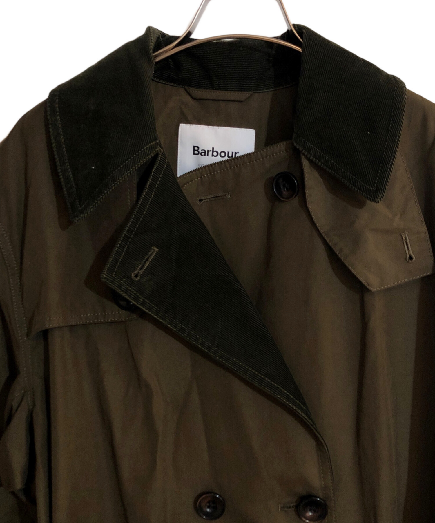 中古・古着通販】Barbour (バブアー) トレンチコート グリーン サイズ