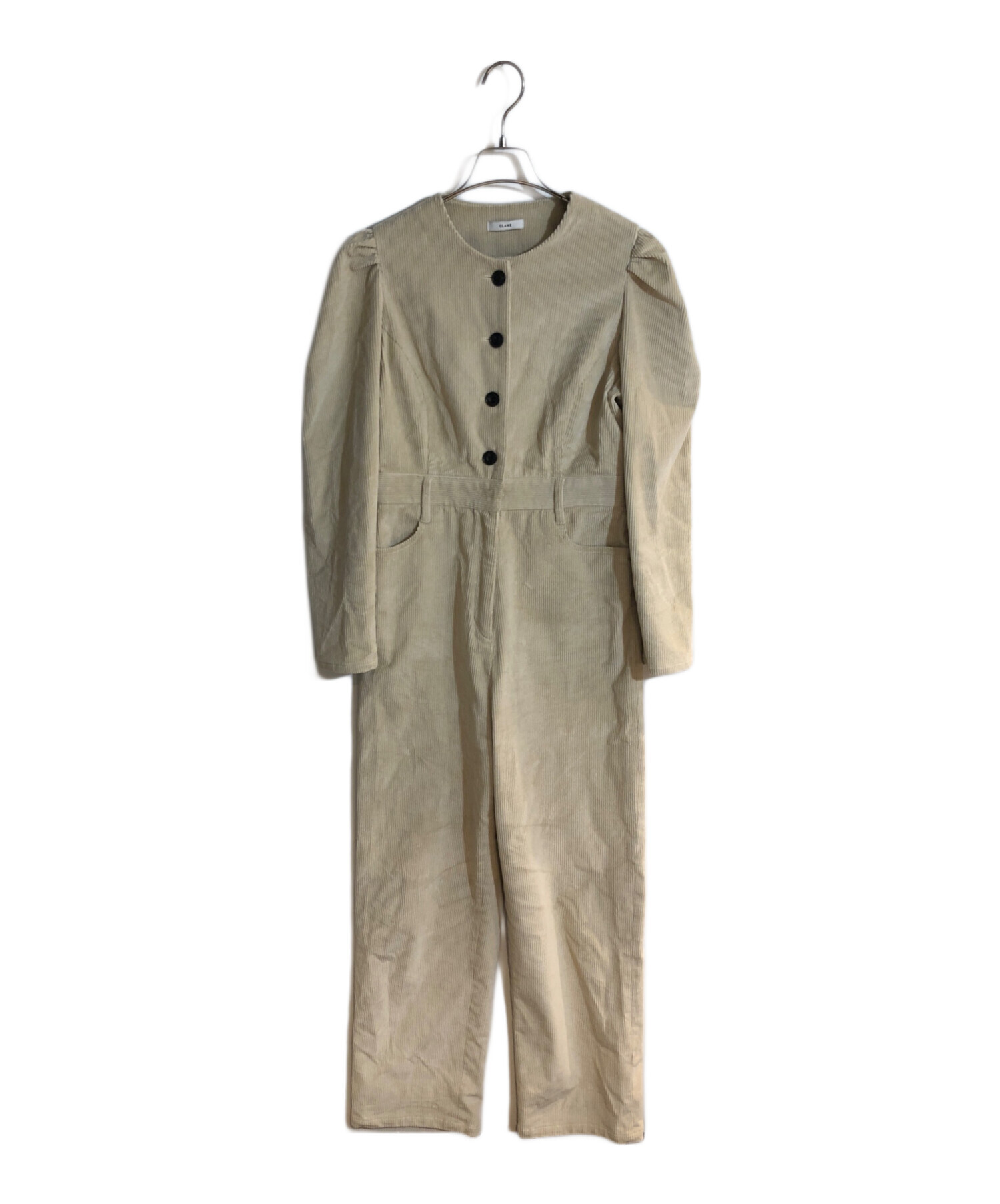中古・古着通販】CLANE (クラネ) CORDUROY JUMPSUIT/コーデュロイ
