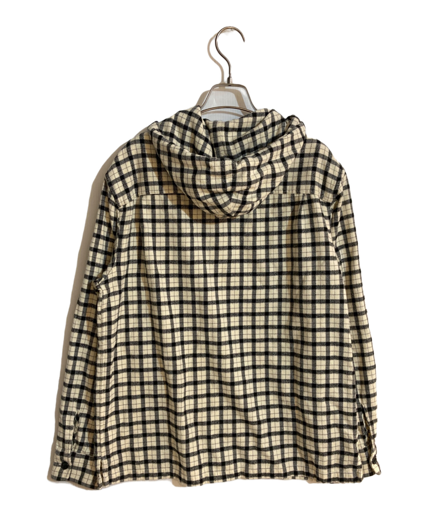 中古・古着通販】Supreme (シュプリーム) mini plaid hooded shirt