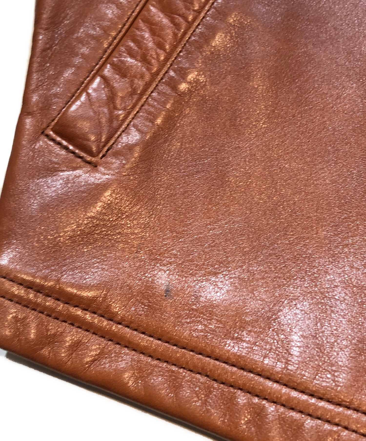 中古・古着通販】HAROLDS GEAR (ハロルズギア) ホースハイド シングル