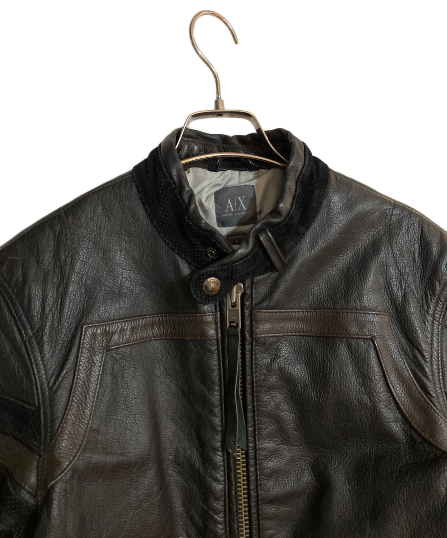 中古・古着通販】ARMANI EXCHANGE (アルマーニ エクスチェンジ) レザー