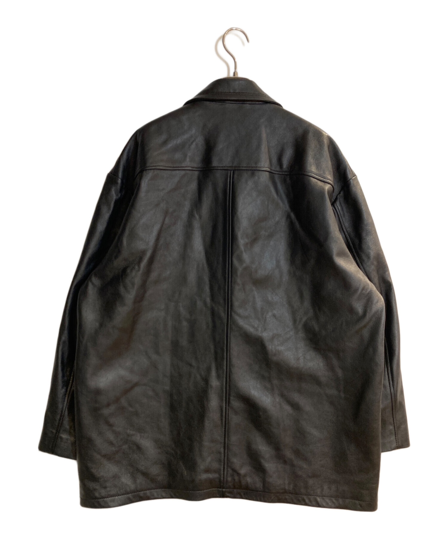 中古・古着通販】TOWN CRAFT (タウンクラフト) LEATHER BBP CAR COAT