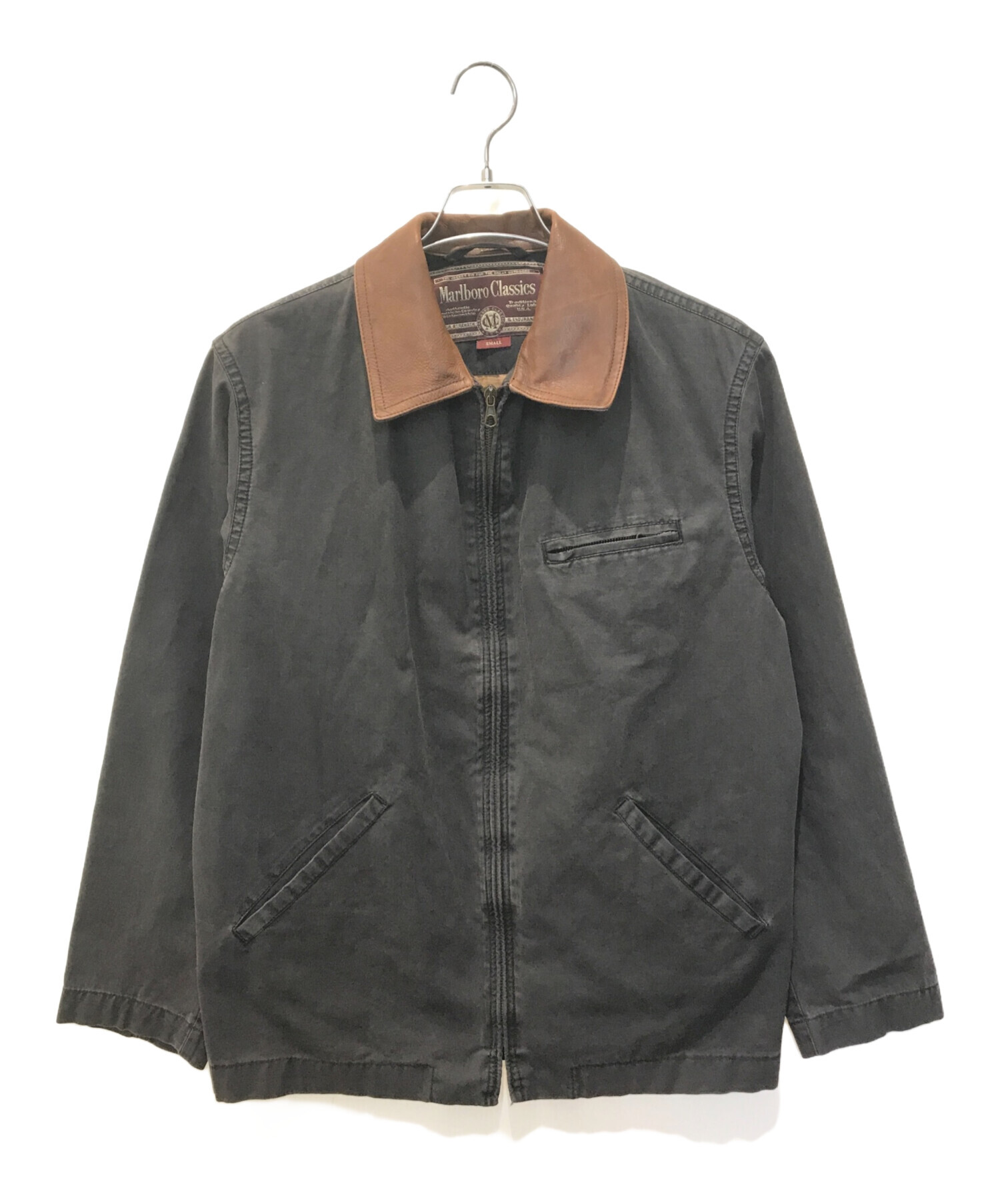 中古・古着通販】Marlboro Classics (マルボロクラッシクス) 襟レザー