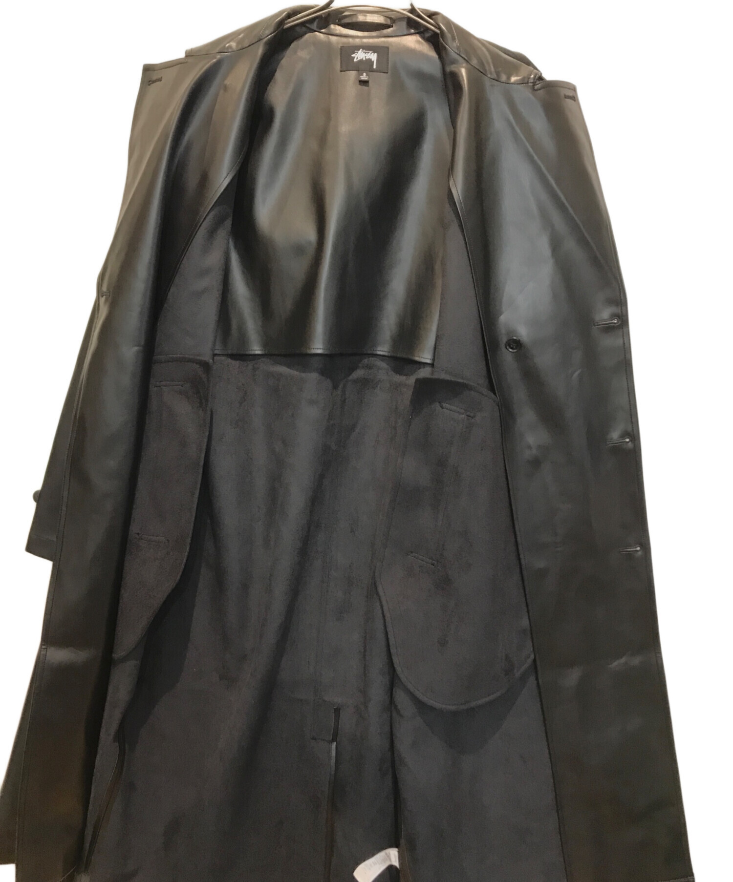 中古・古着通販】stussy (ステューシー) Double Breasted Trench Coat