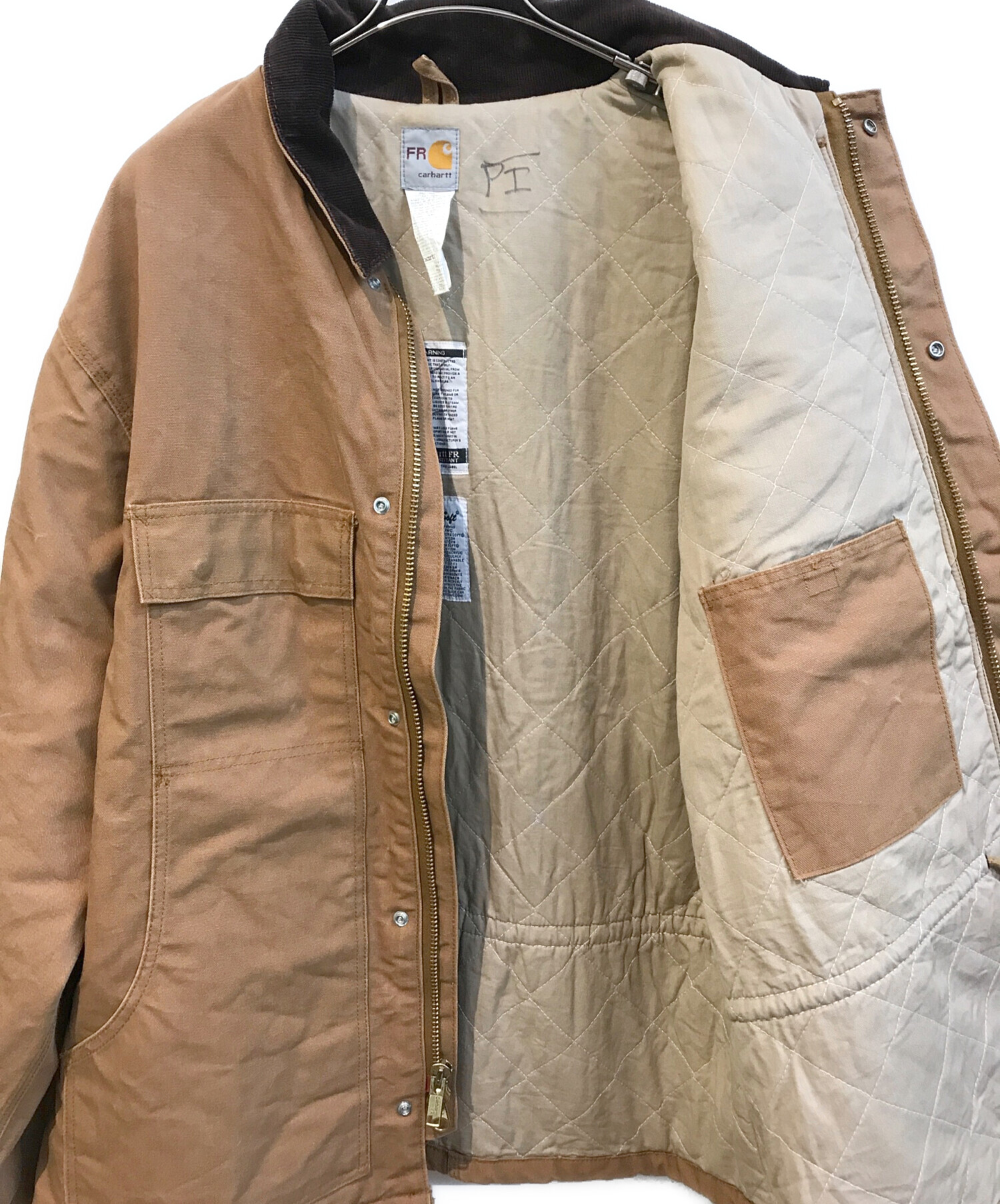 中古・古着通販】CarHartt (カーハート) ダックジャケット ブラウン