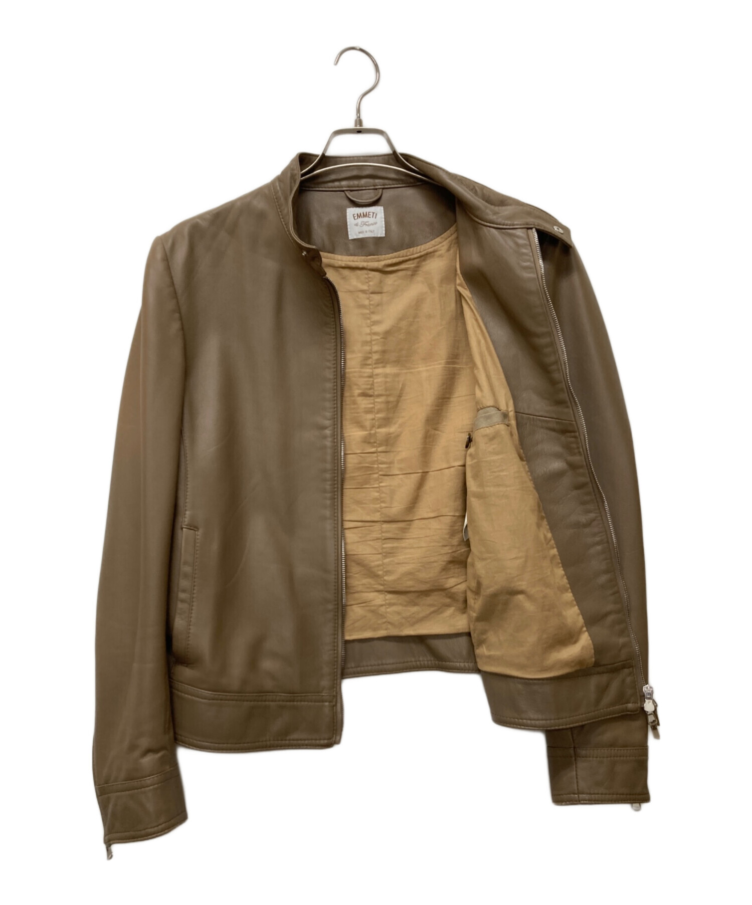 中古・古着通販】EMMETI (エンメティ) JURIラムレザーシングル