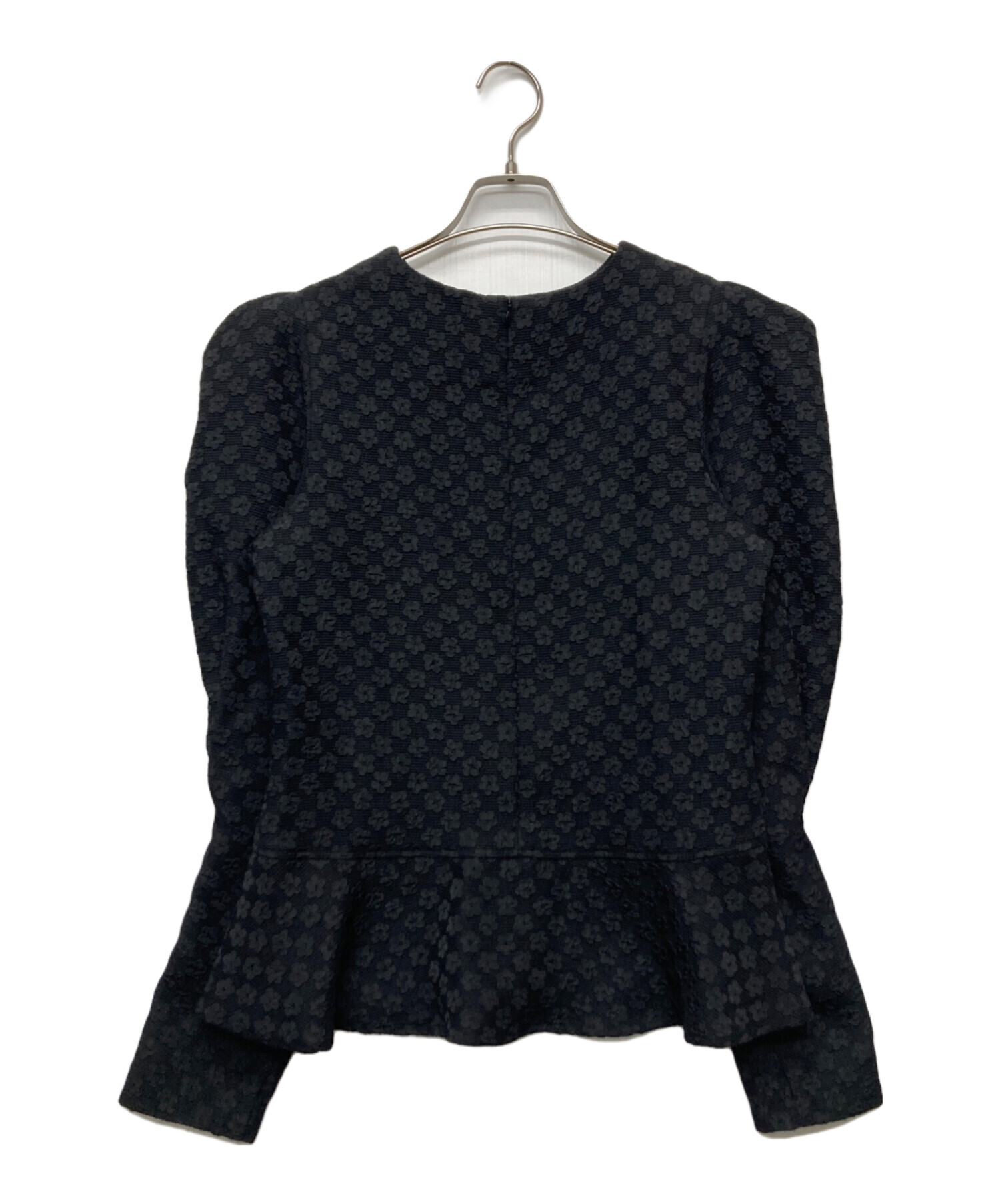 中古・古着通販】OHGA (オオガ) フラワージャガードブラウス/OHGA-1060