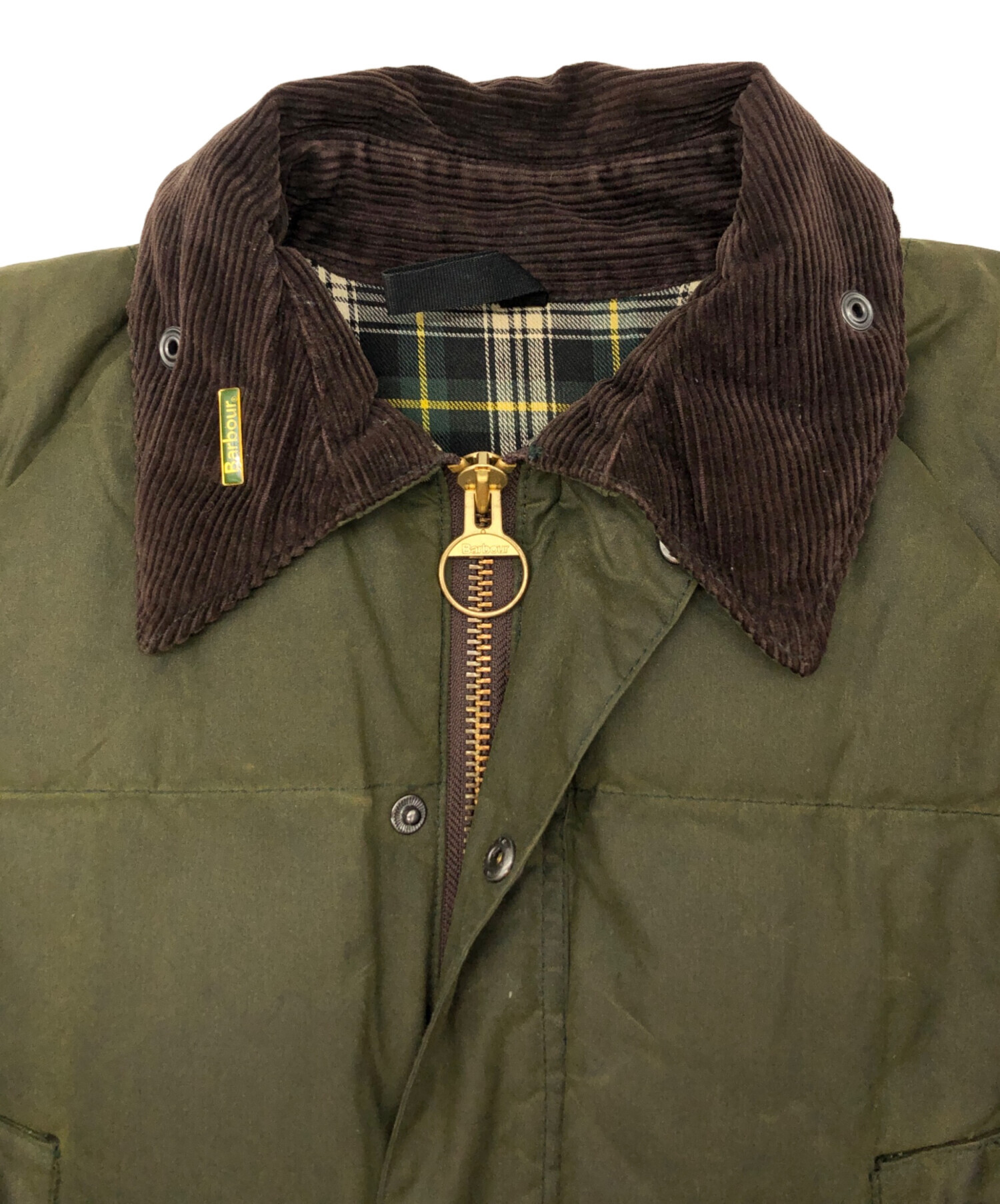 中古・古着通販】Barbour (バブアー) DOWN FIELD BEDALE JACKET セージ