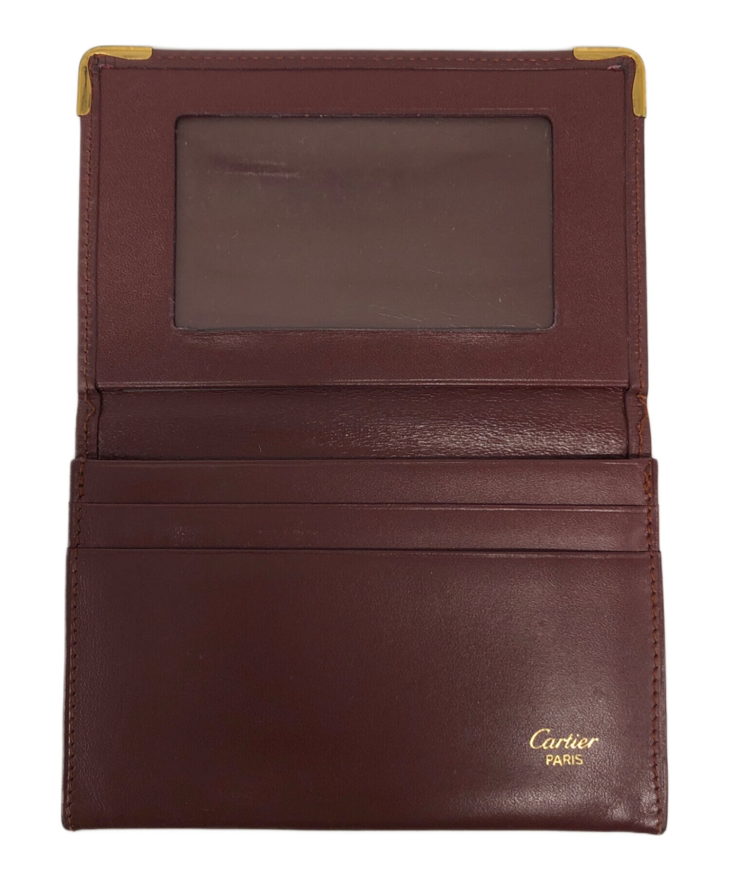 中古・古着通販】Cartier (カルティエ) パスケース レッド｜ブランド