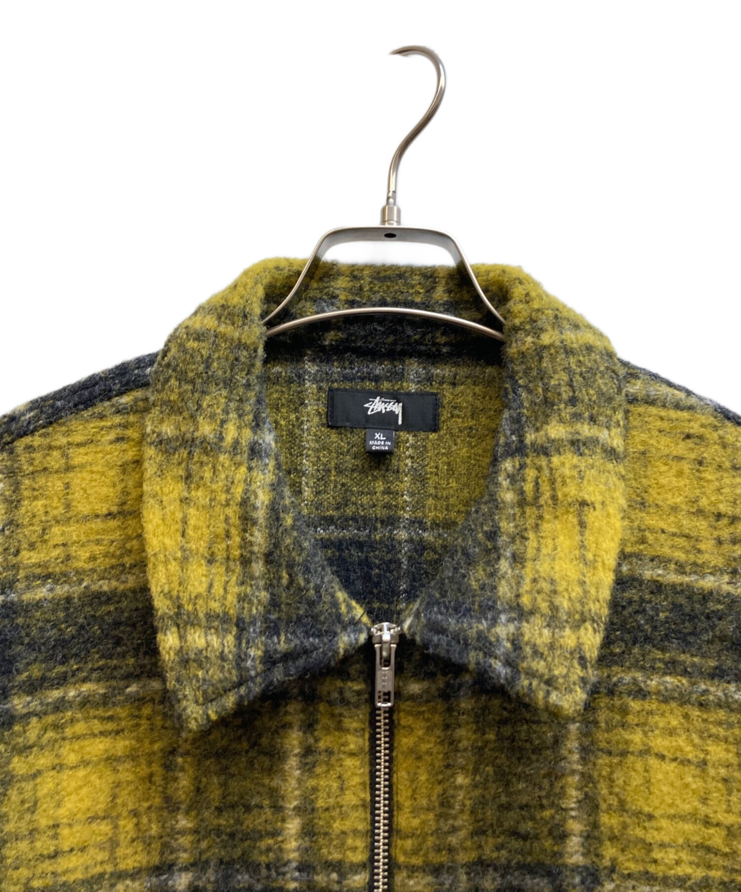 中古・古着通販】stussy (ステューシー) ウールチェックジャケット