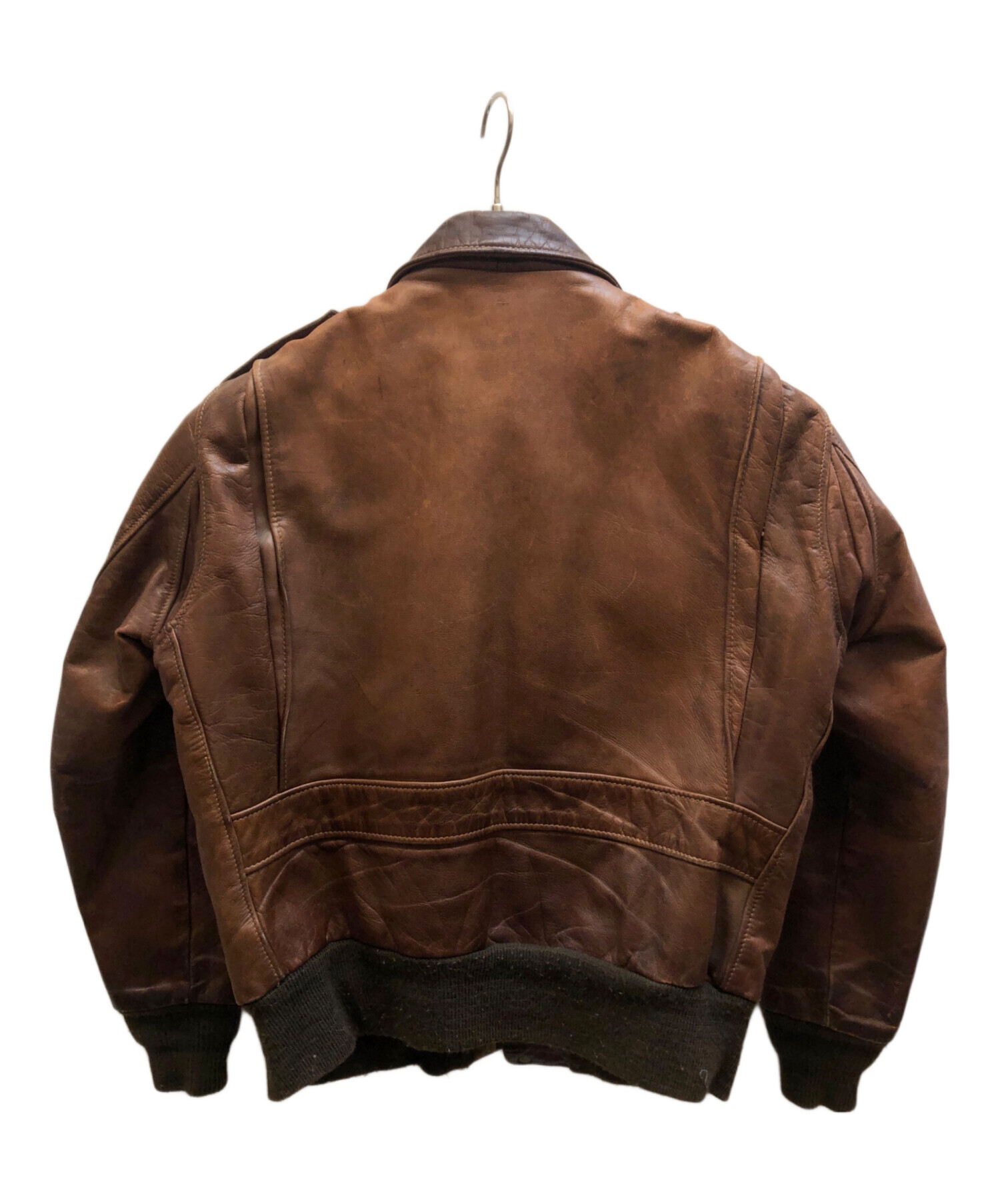 中古・古着通販】Schott (ショット) A-2フライトジャケット ブラウン