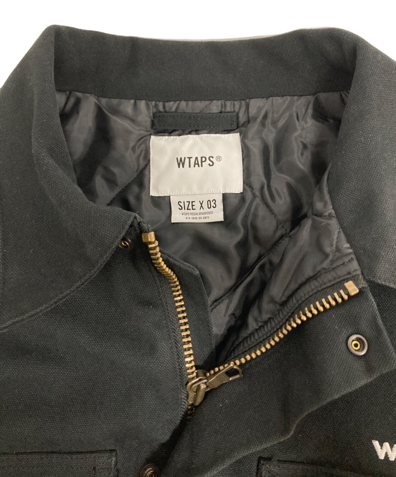中古・古着通販】WTAPS (ダブルタップス) Mich Jacket ブラック サイズ