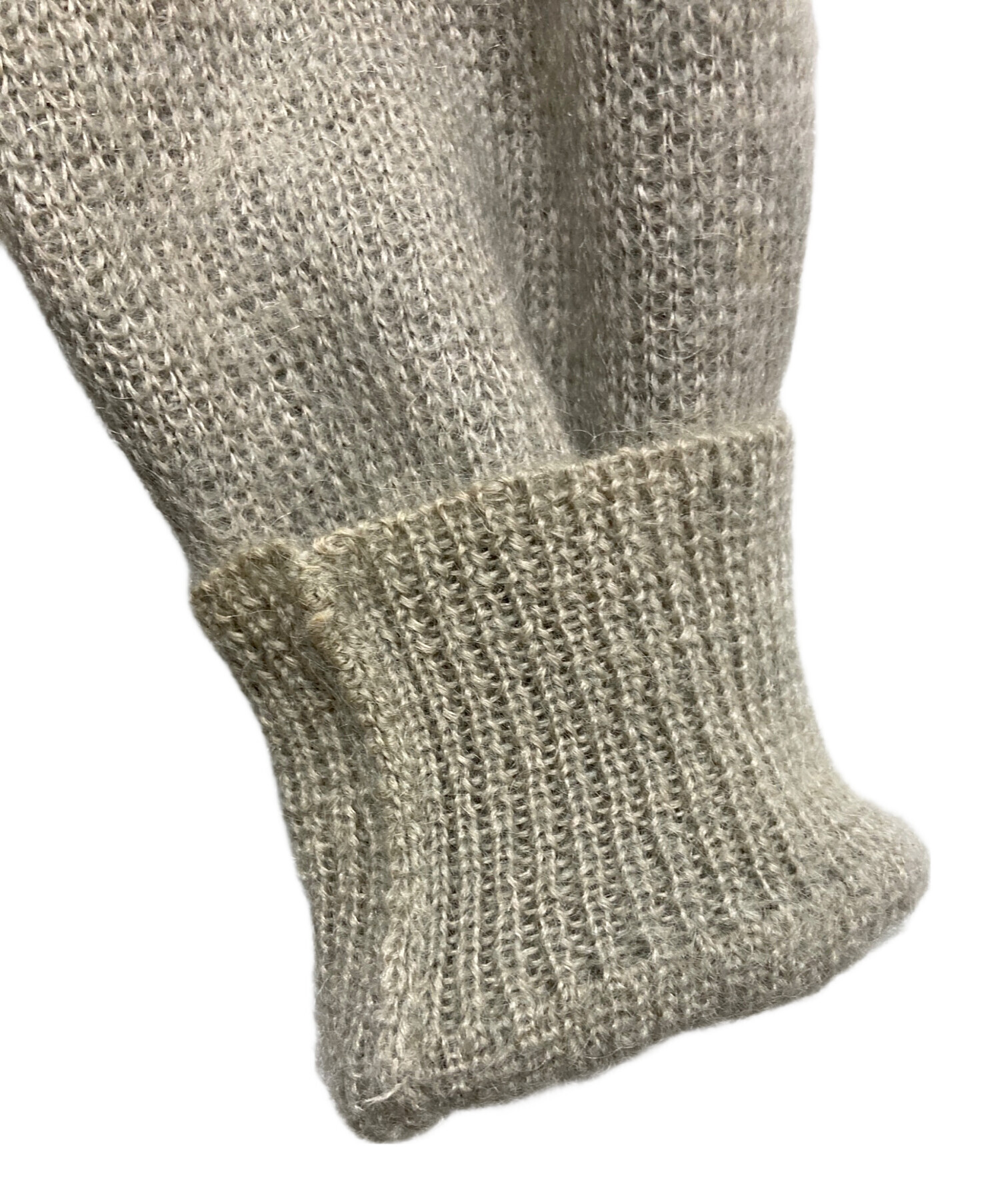 中古・古着通販】UNUSED (アンユーズド) モヘアカーディガン グレー