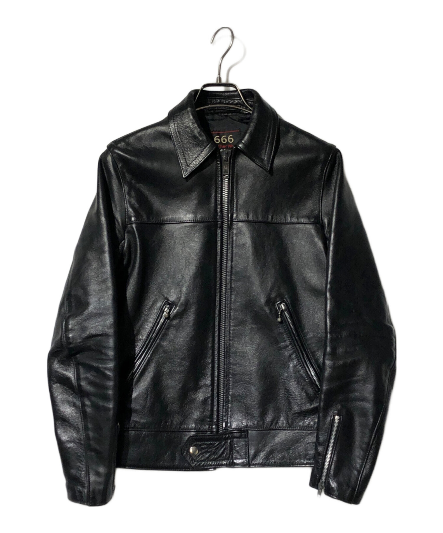 中古・古着通販】666 LEATHER WEAR (トリプルシックス レザーウェア