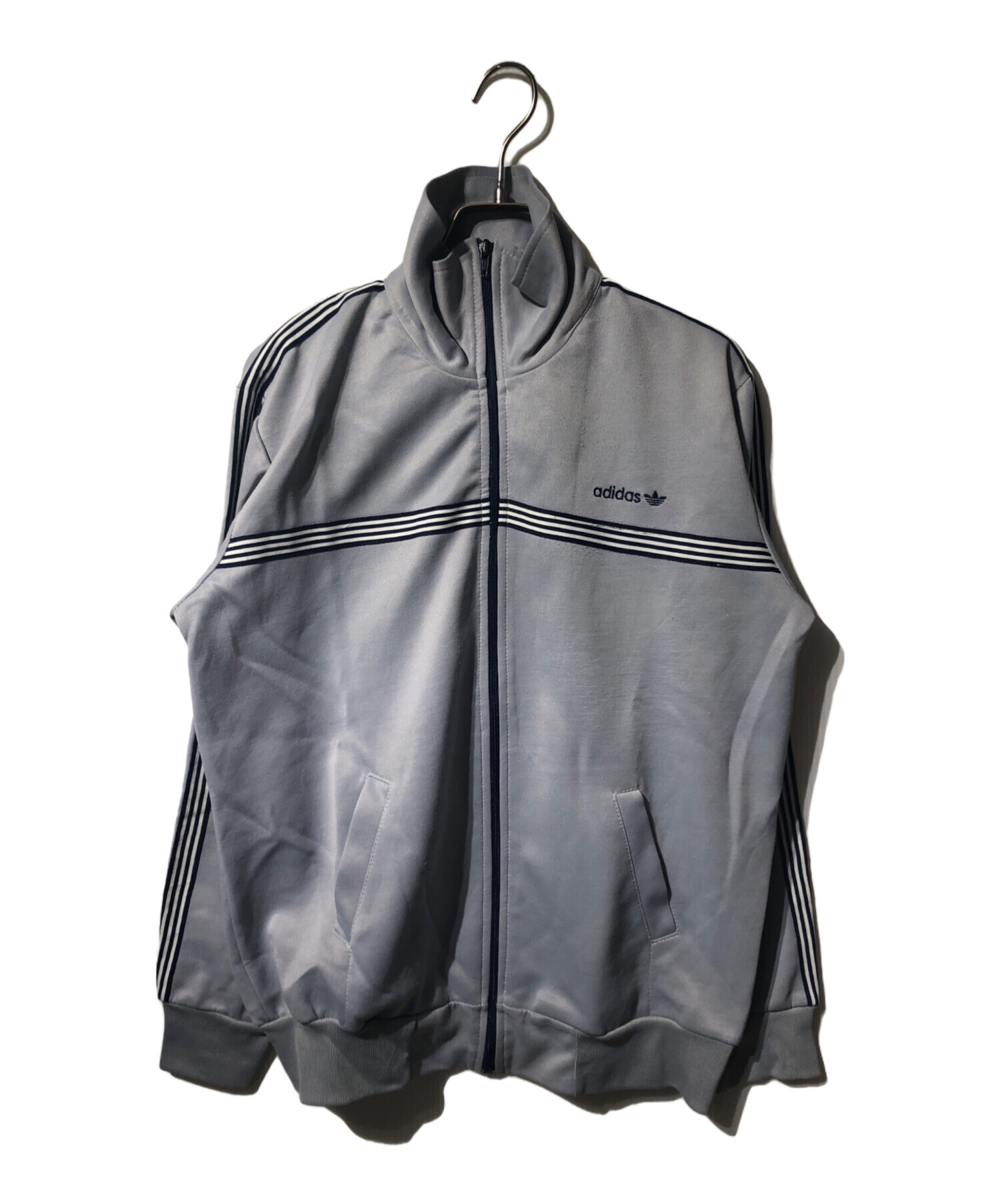 中古・古着通販】adidas (アディダス) トラックジャケット グレー