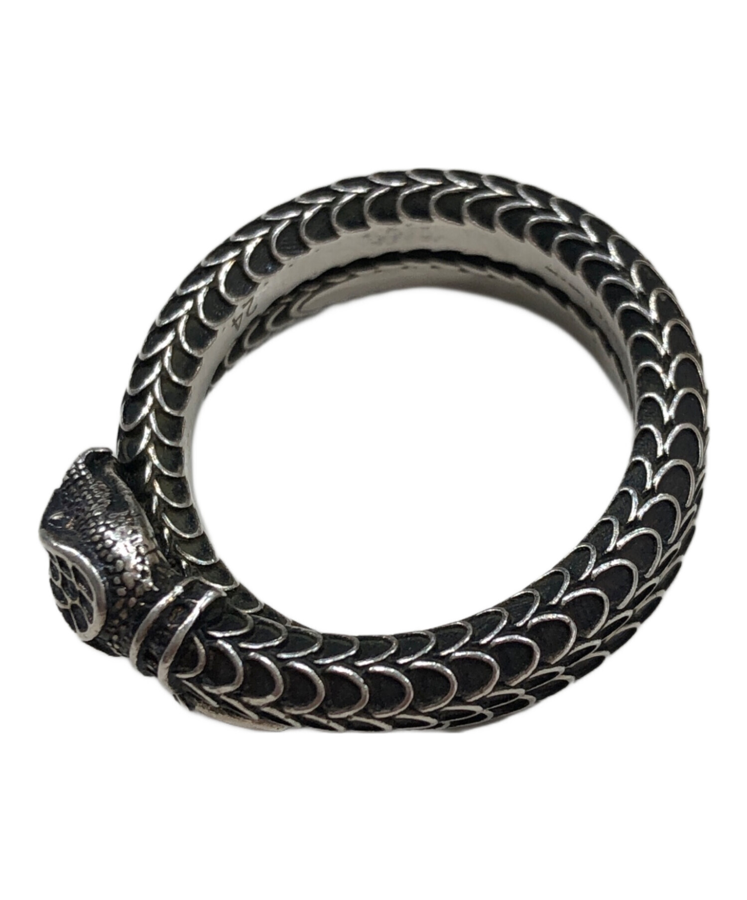 中古・古着通販】GUCCI (グッチ) ガーデンスネークリング サイズ:24号