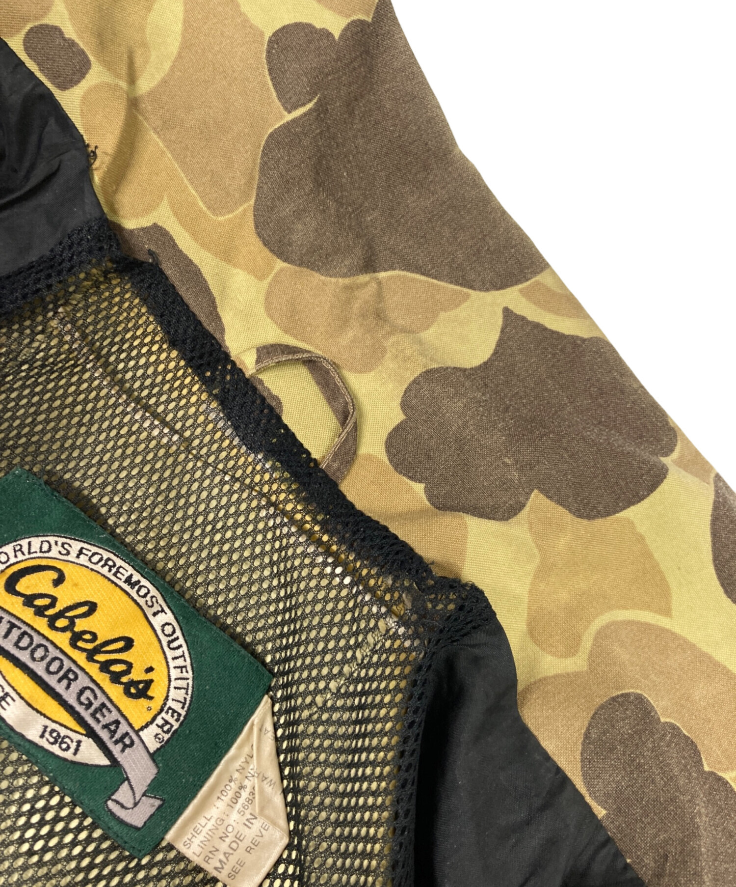 中古・古着通販】cabela's (カベラス) 90-00'S ダックハンターカモ