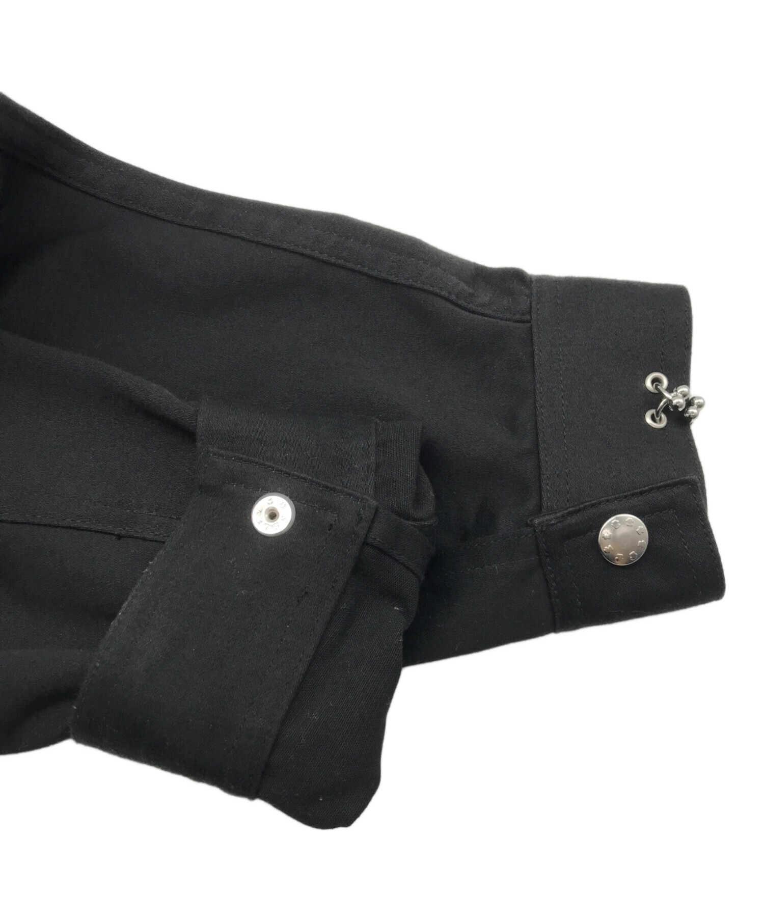 中古・古着通販】TTT MSW (ティー) Work jacket w/pierce ブラック