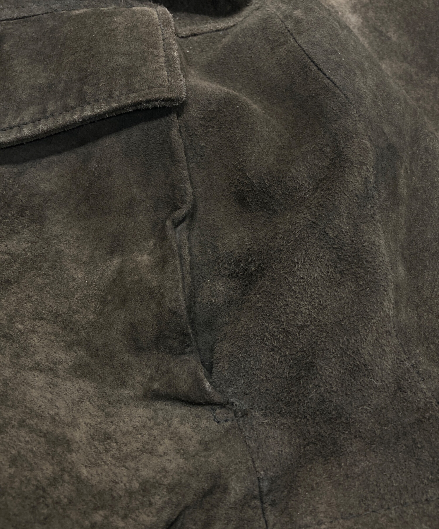 中古・古着通販】Eddie Bauer (エディーバウアー) スエードジャケット